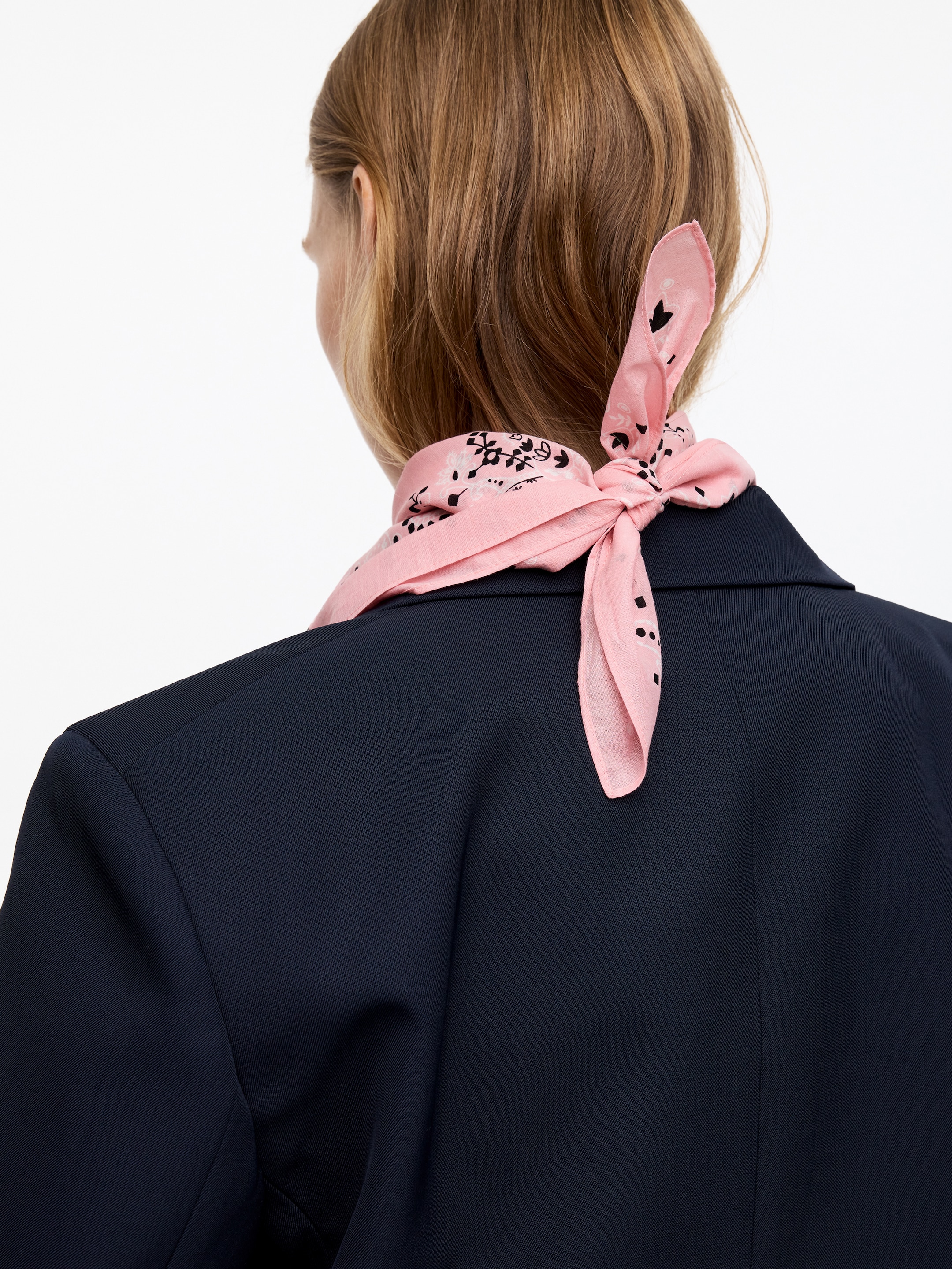 Foulard en coton - Rose - Femme - StillMedia/Lookbook - 5
