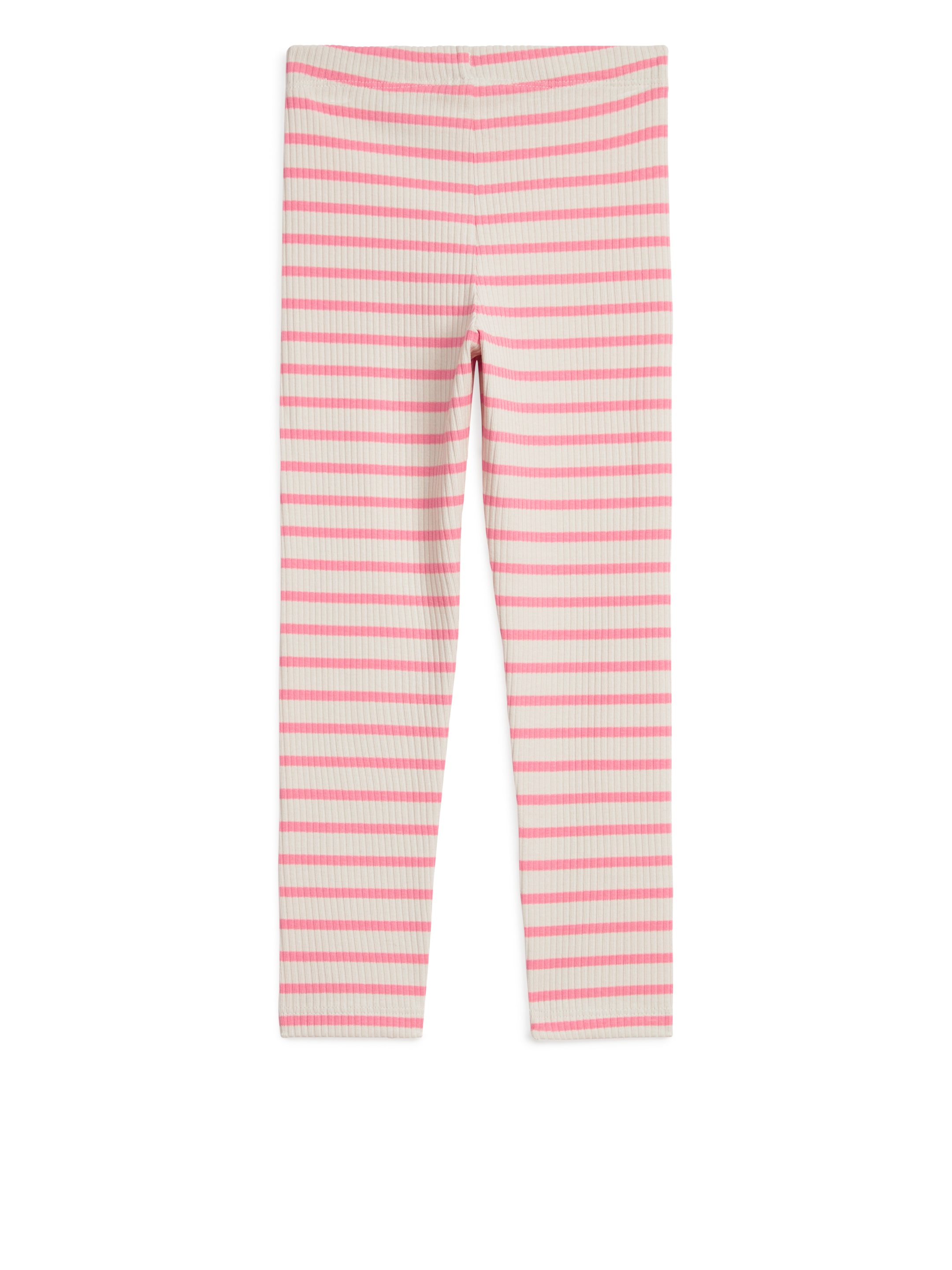 Gerippte Leggings - cremeweiß/rosa - Slim Fit - Kinder - StillMedia/DescriptiveStillLife - 3