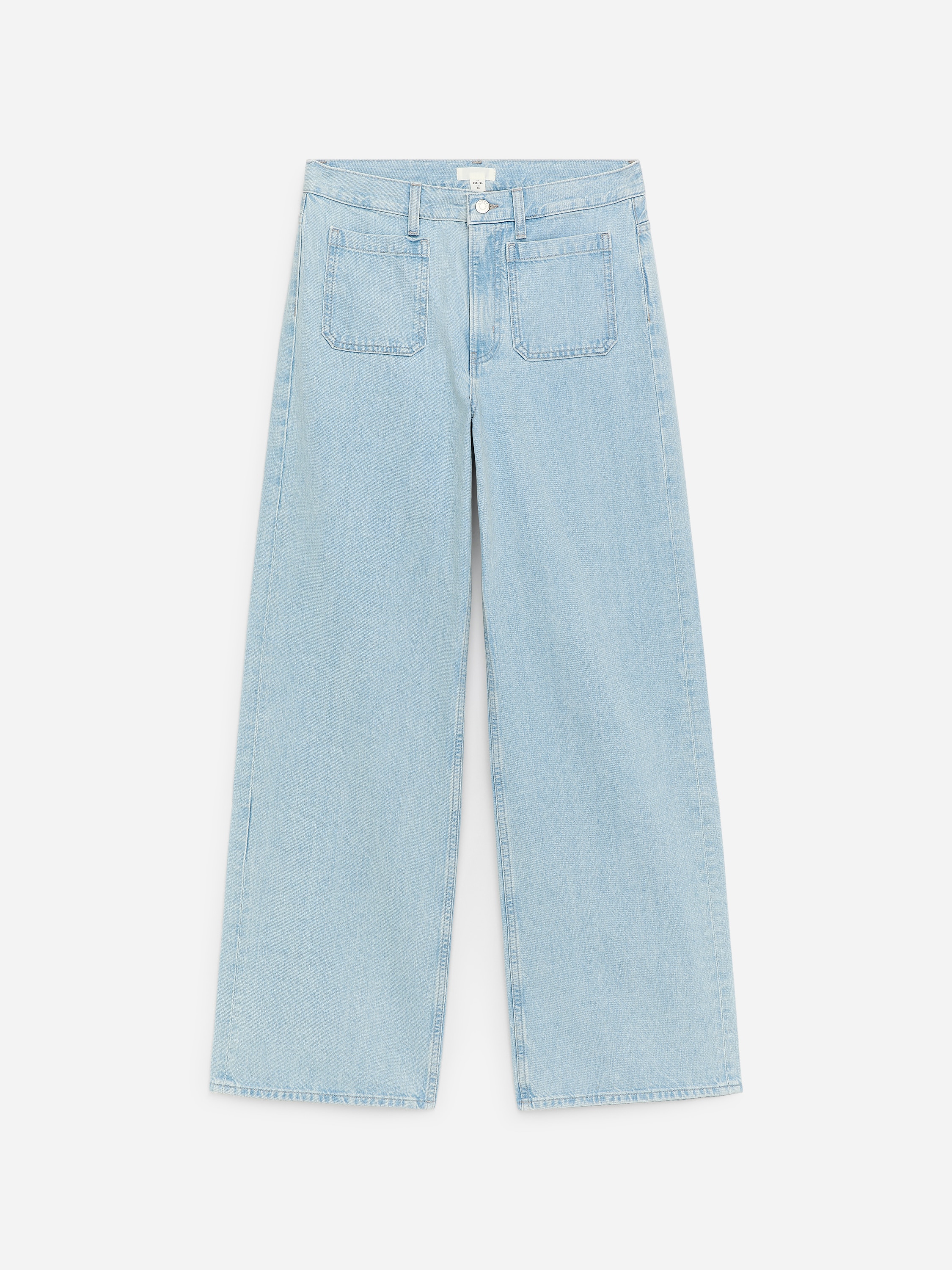 LUPINE Flared Jeans - Lyseblå/Hvid/Mørkeblå