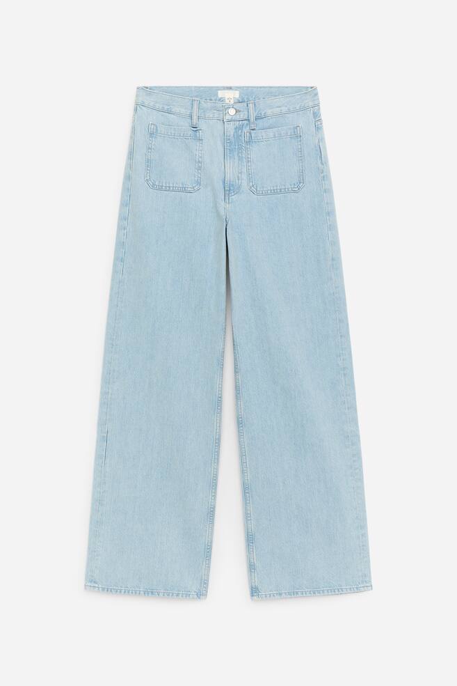 LUPINE Flared Jeans - Hellblau/Weiß/Dunkelblau - 1