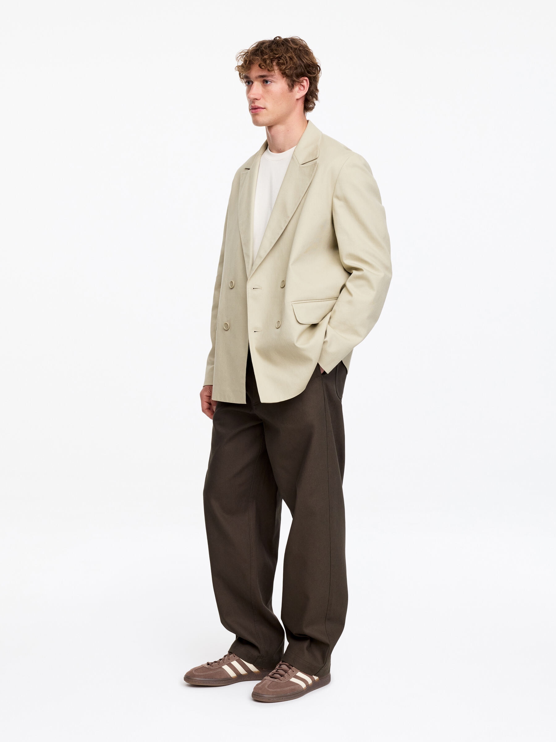 Double-Breasted Blazer - Light Mole - Relaxed fit - Men - StillMedia/Lookbook - 6