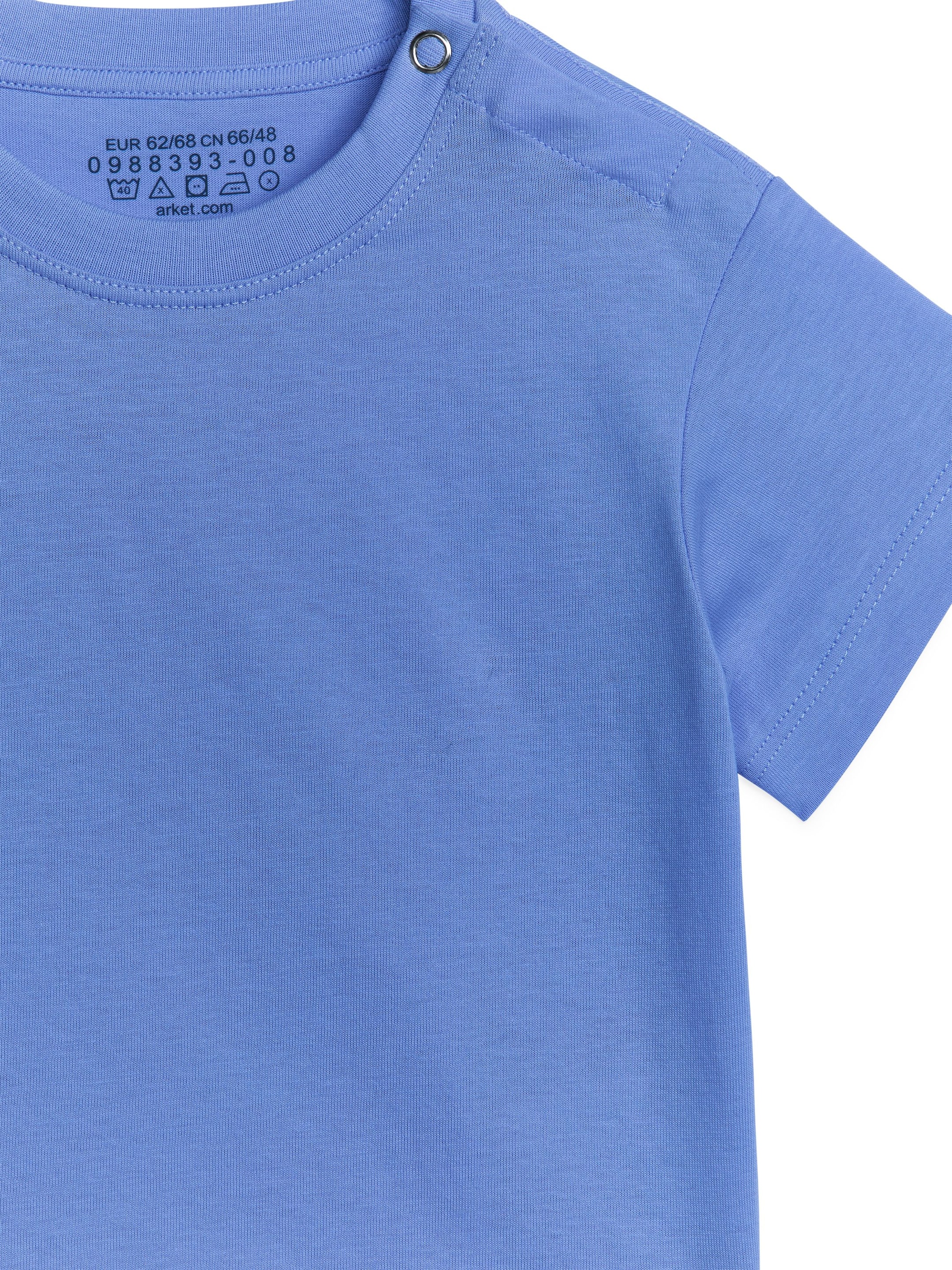 Grotere afbeelding bekijken: Short Sleeve T-Shirt - Blue - KINDEREN | H&M BE 3