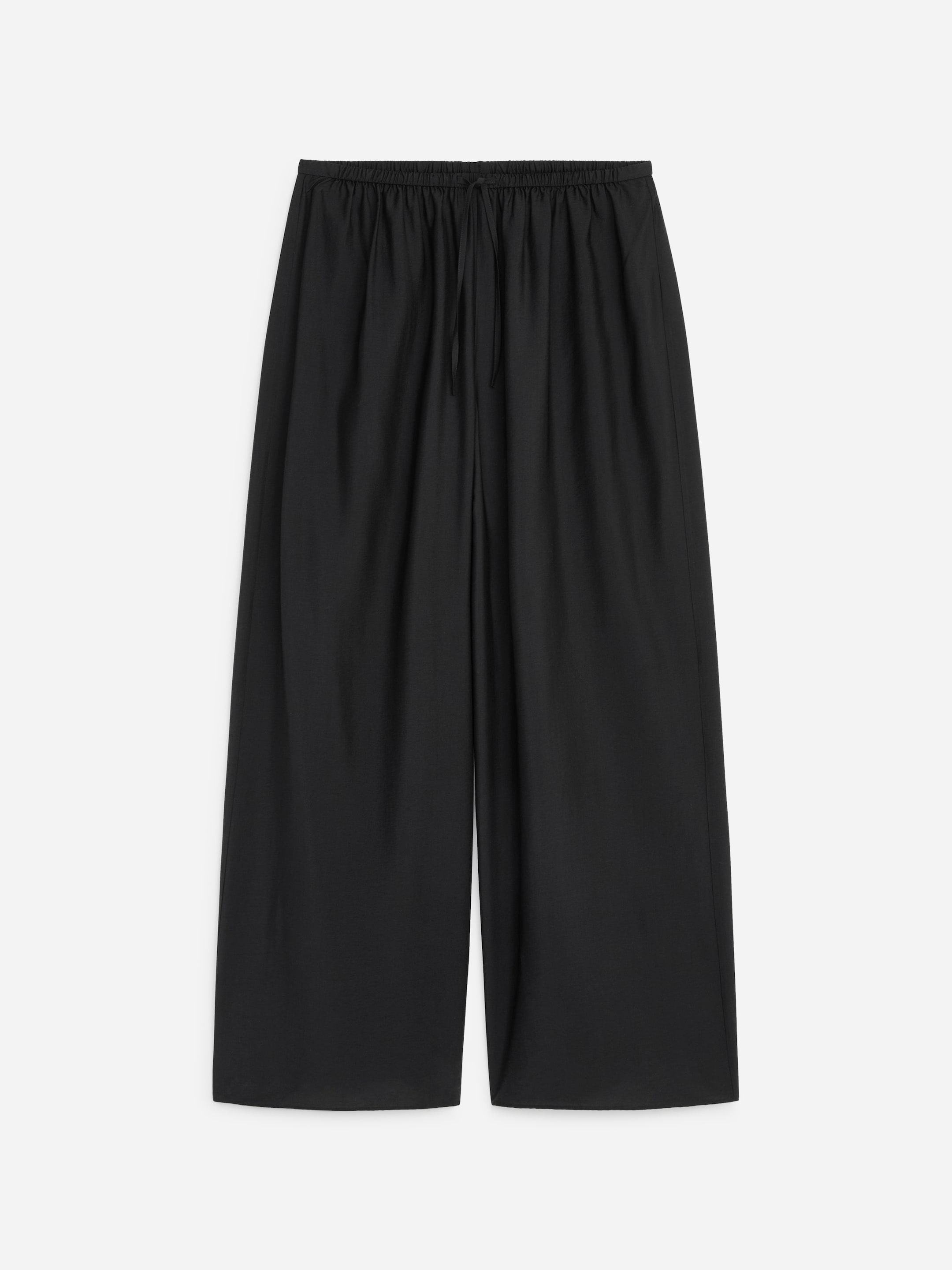 Wide Trousers-Black-19529
