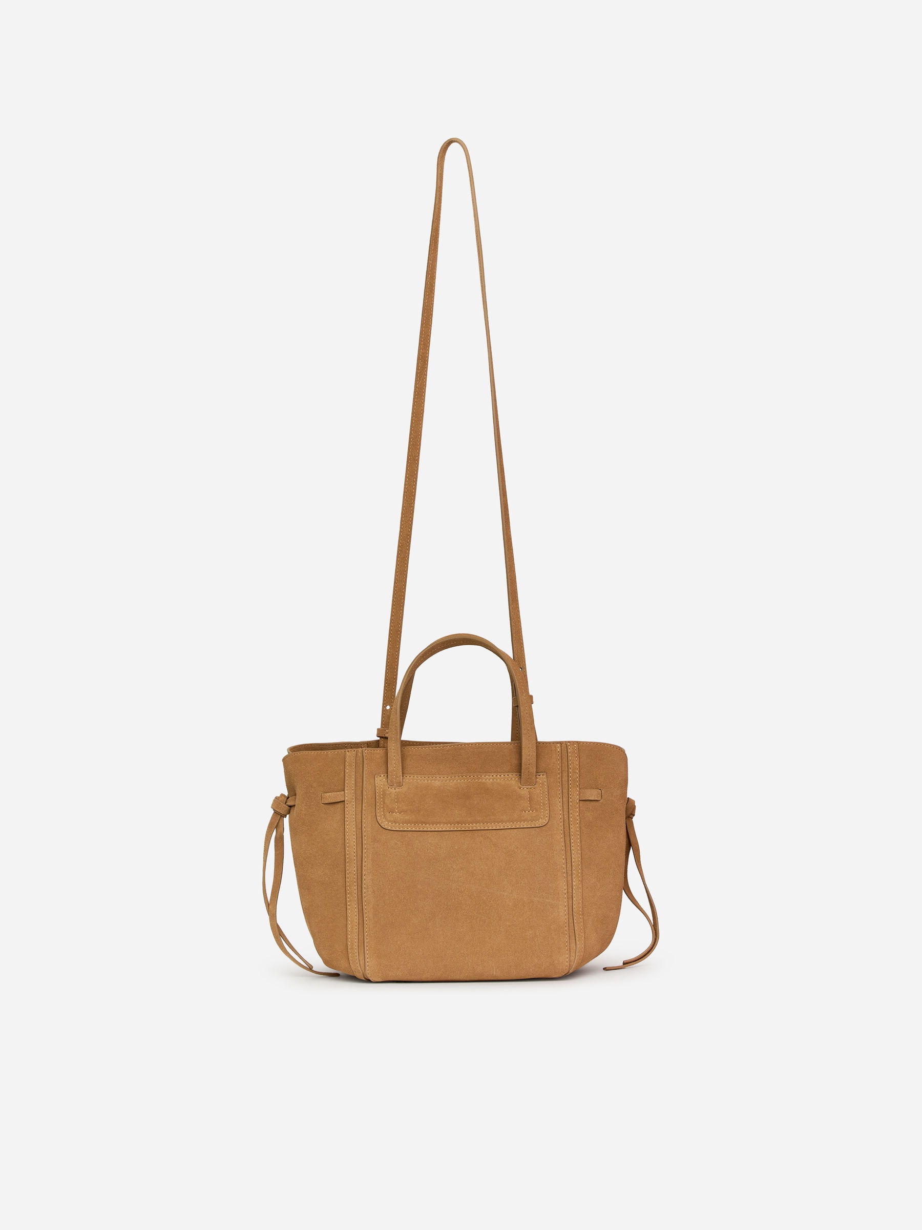 Leather Tote Bag-#68513C-18652