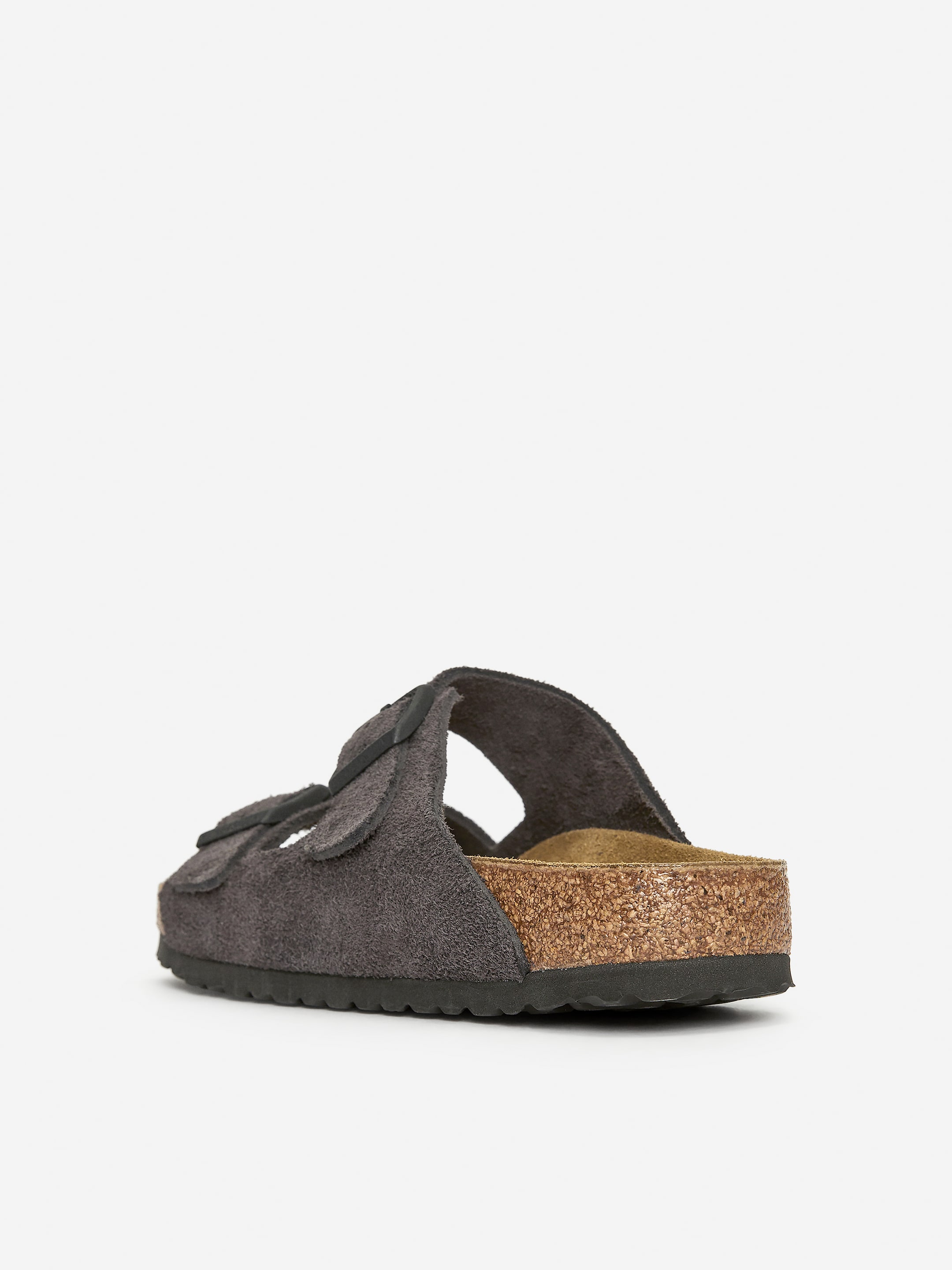 Zamszowe sandały Birkenstock Arizona - Dark Grey - Men - StillMedia/DescriptiveStillLife - 6