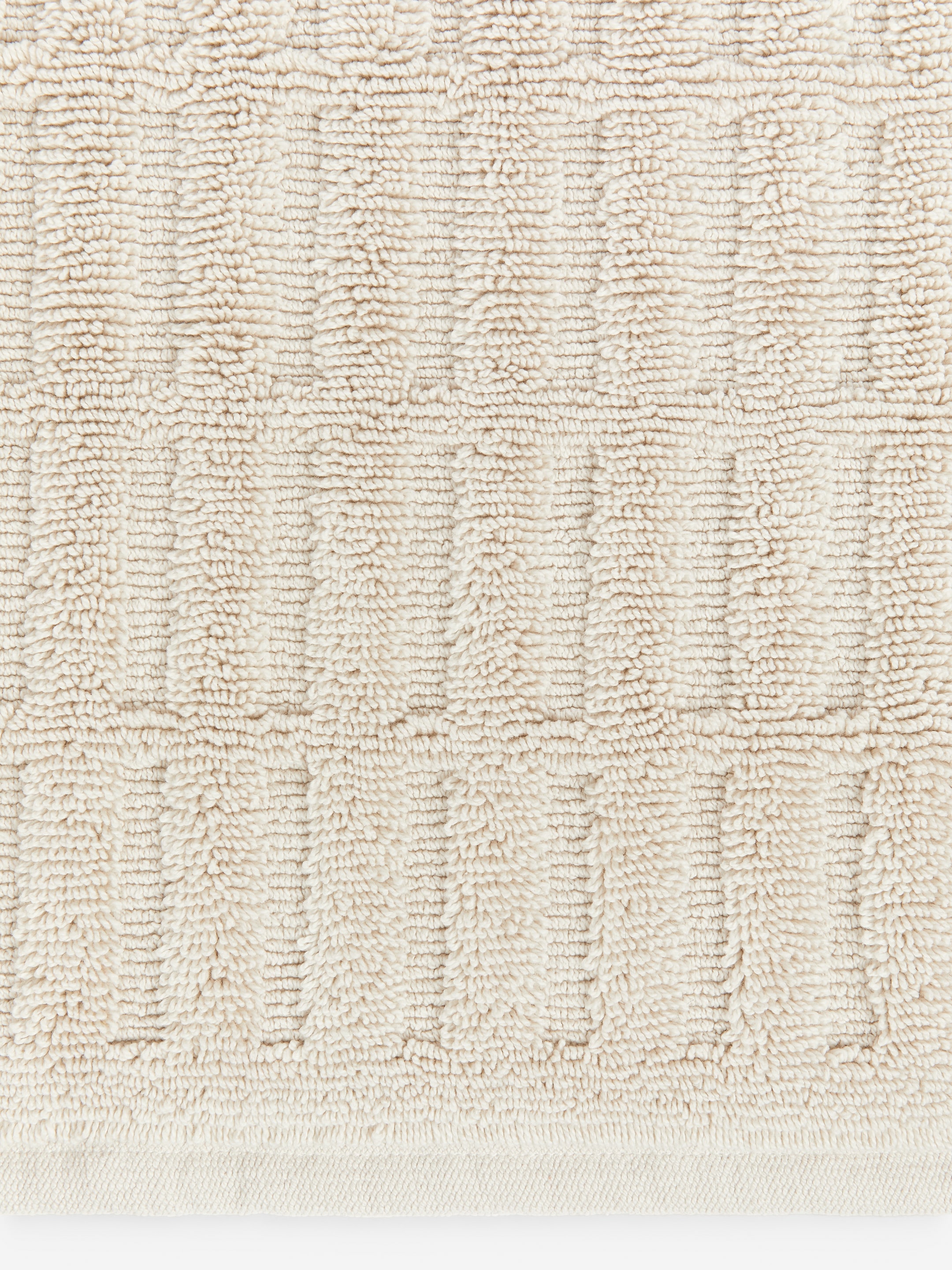 View larger image: Large Cotton Bath Mat - Beige - Home All | H&M GB 2