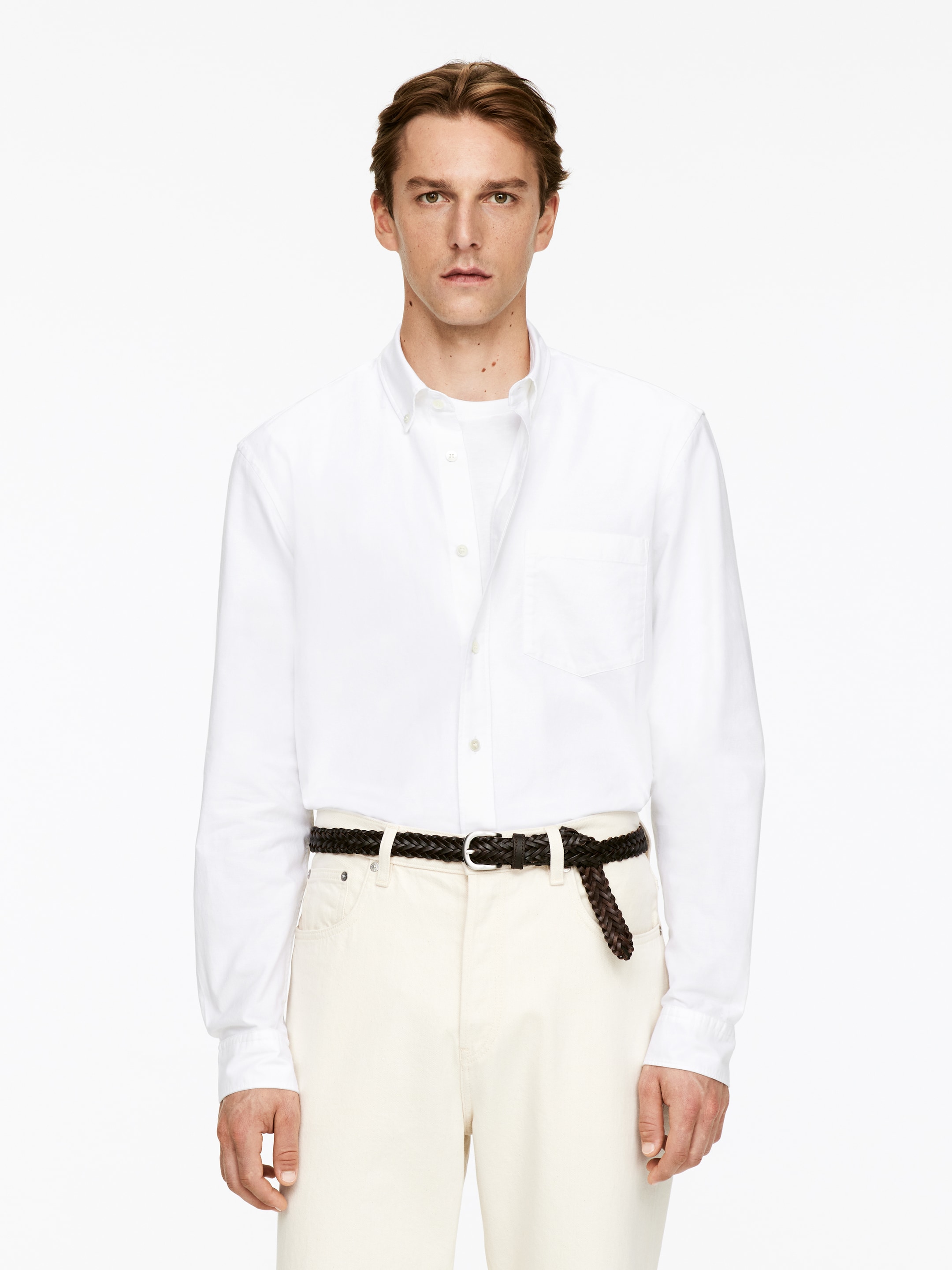 Agrandir l'image: Chemise Oxford - Blanc - HOMME | H&M CH 1