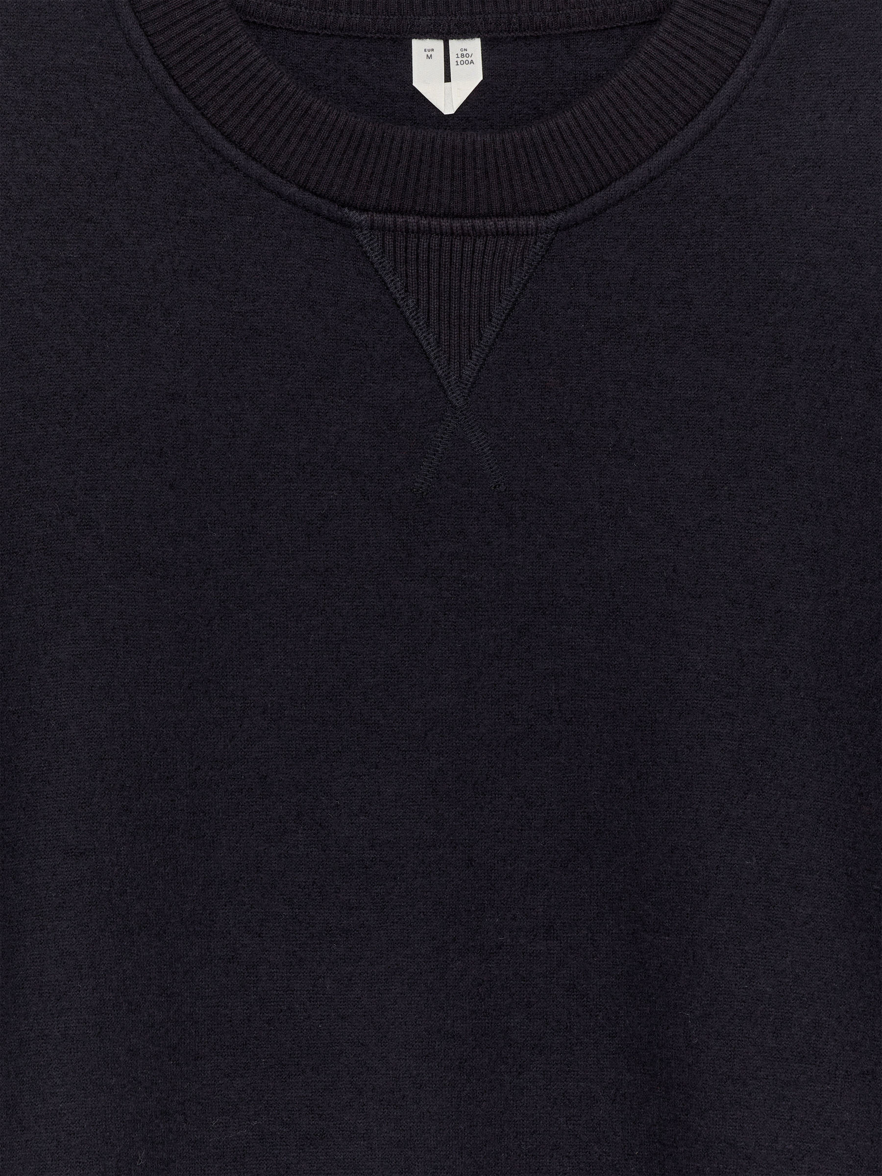 Wool-Blend Sweatshirt - Dark Blue - Loose fit - Men - StillMedia/DescriptiveDetail - 2