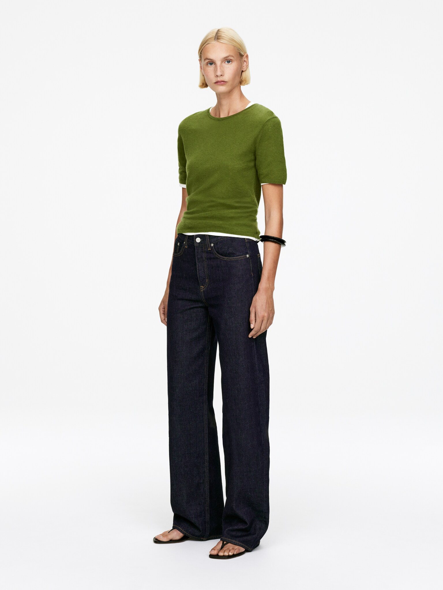 CORAL Wide Jeans - Dunkelblau/Cremeweiß/Blau/Dunkelblau/Beige/Blau/Dunkelgrau - 3