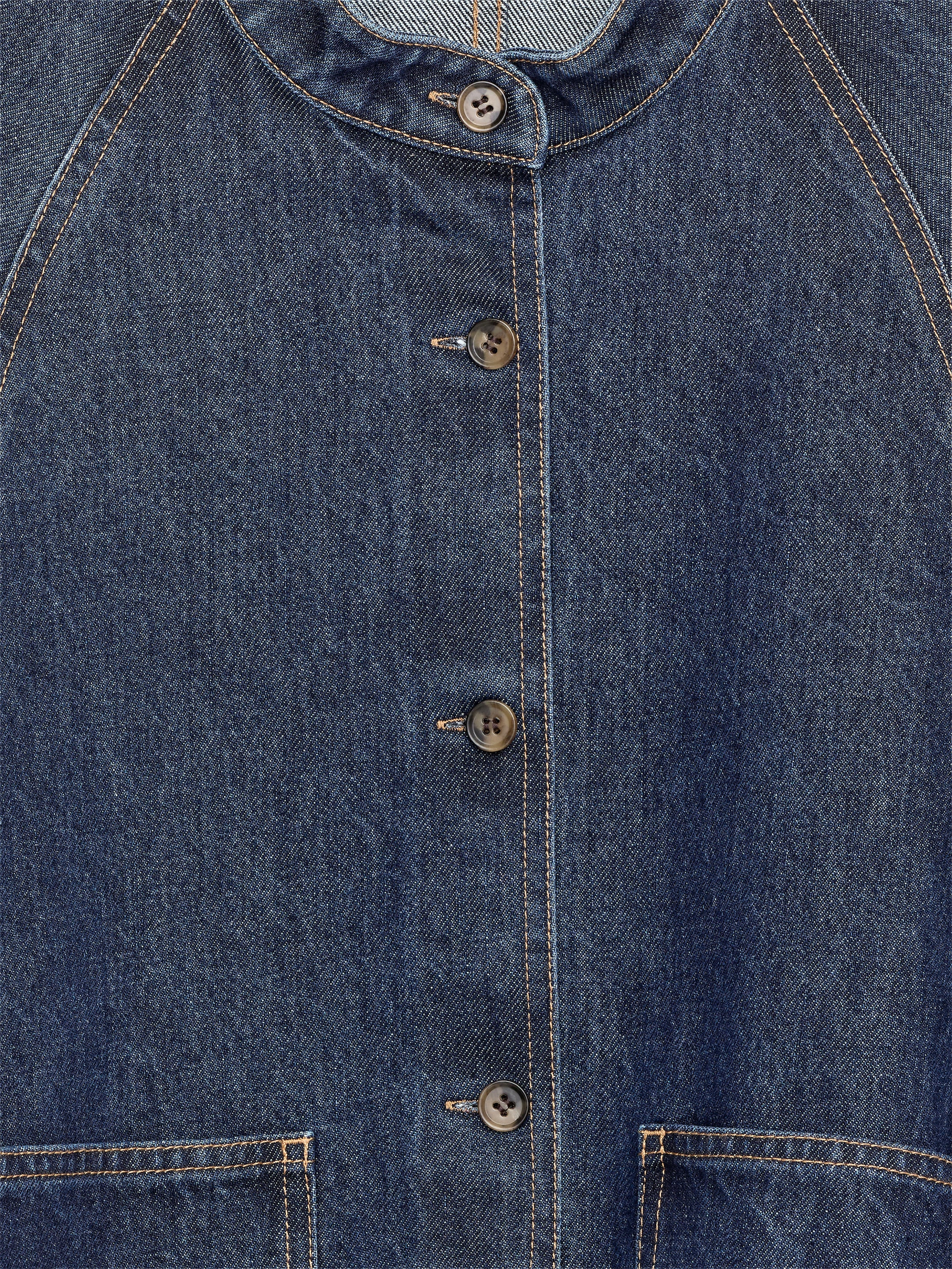 Denim overshirt - Mörkblå - Regular fit - Women - StillMedia/DescriptiveDetail - 1