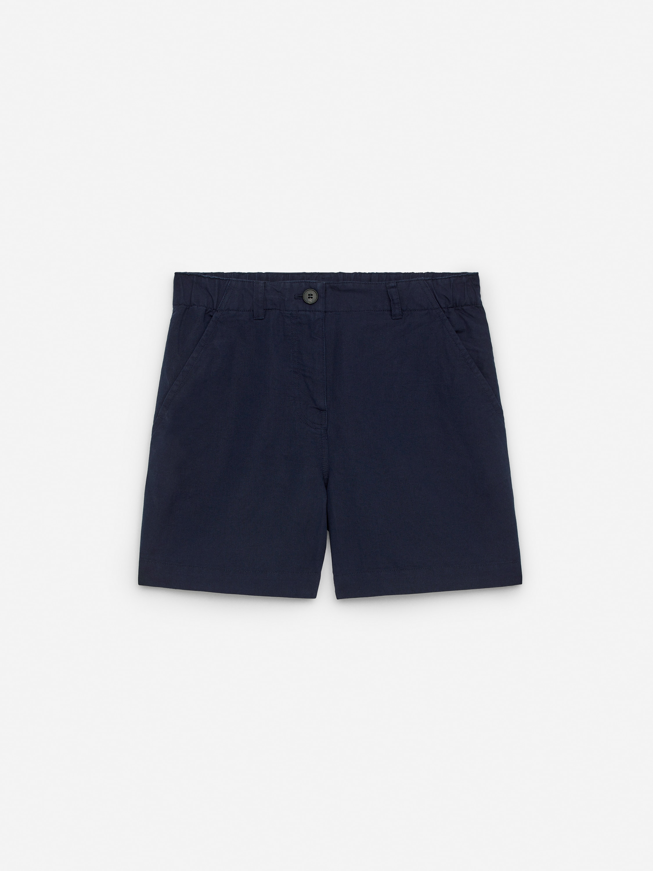 Short Chino Blanc H&M Pour Femme, Taille 6, Coton Stretch, état Excellent