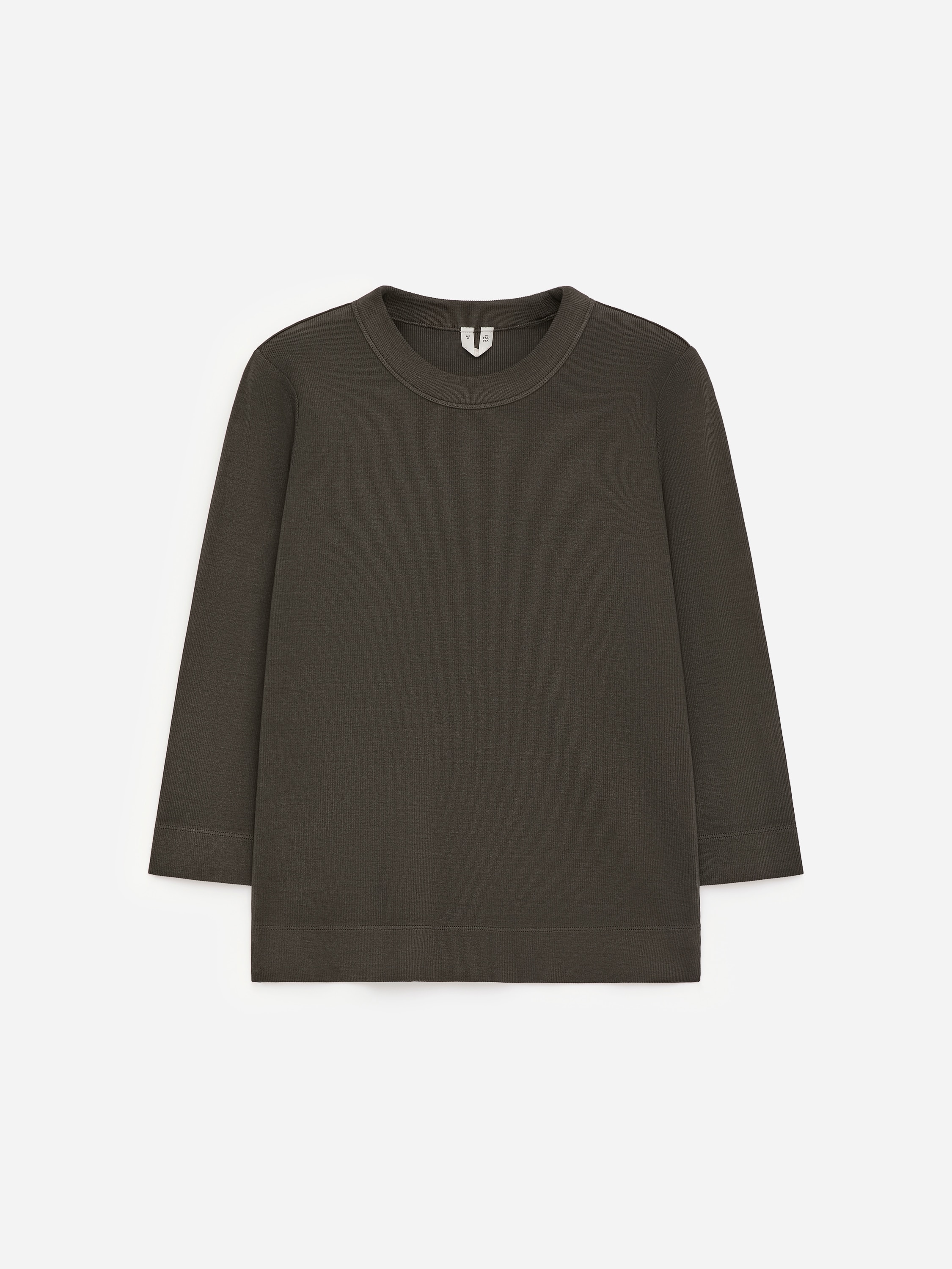 Top canelado - Preto/Preto/branco