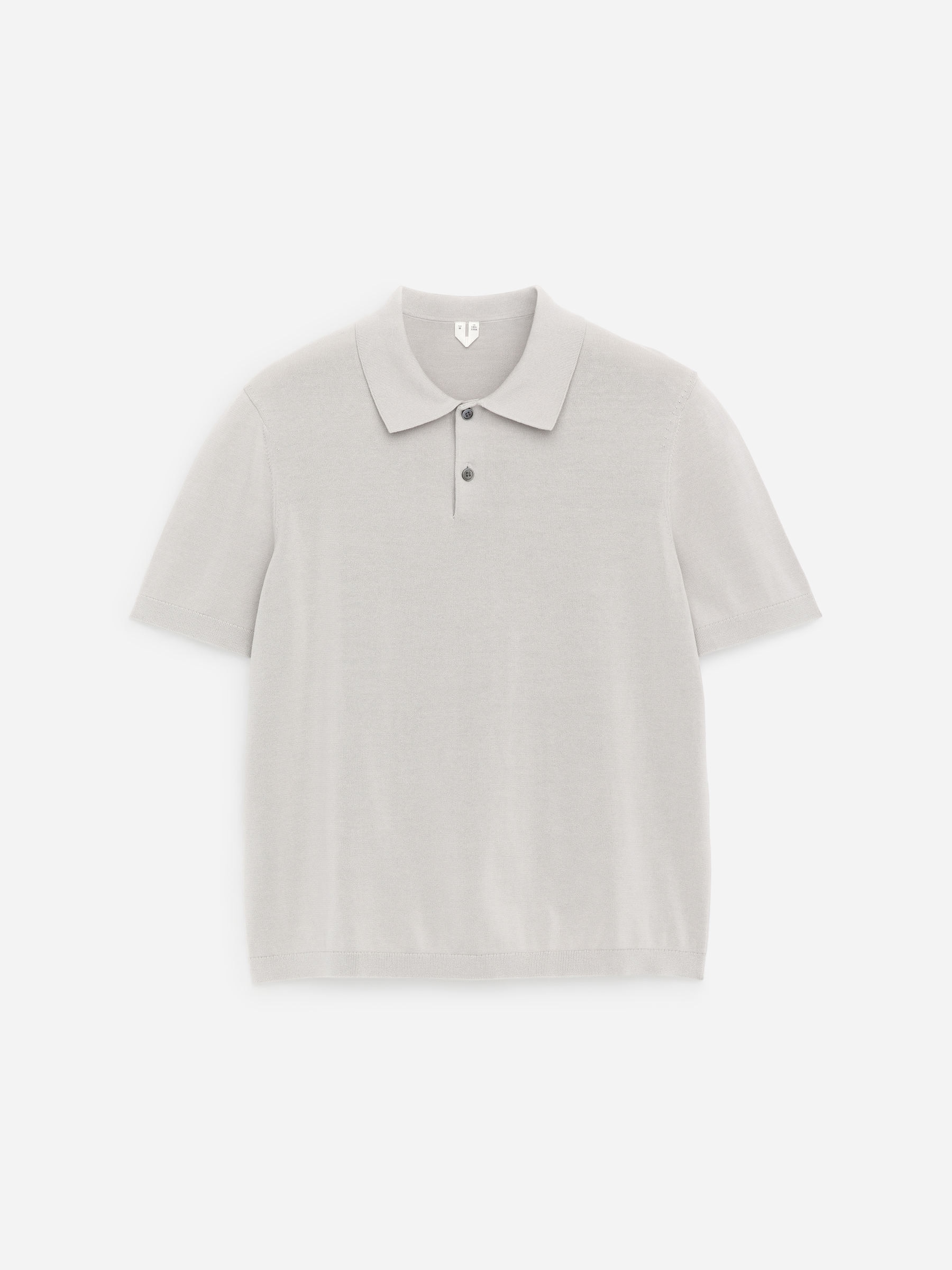 Fine-Knit Polo Shirt - Mole - Regular fit - Men - StillMedia/DescriptiveStillLife - 1