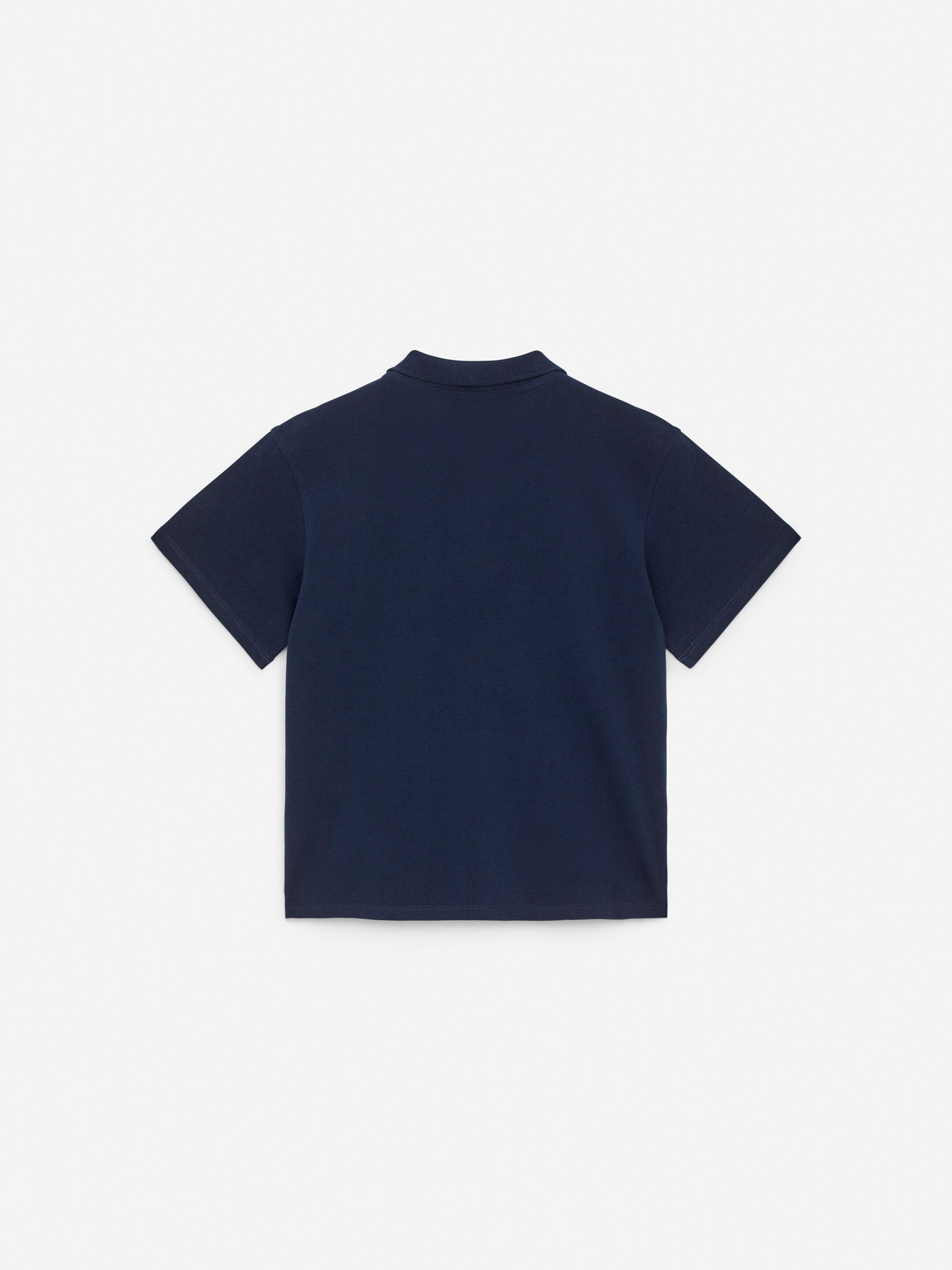 Ingrandisci l'immagine: Piqué Polo Shirt - Dark Blue - BAMBINO | H&M CH 2