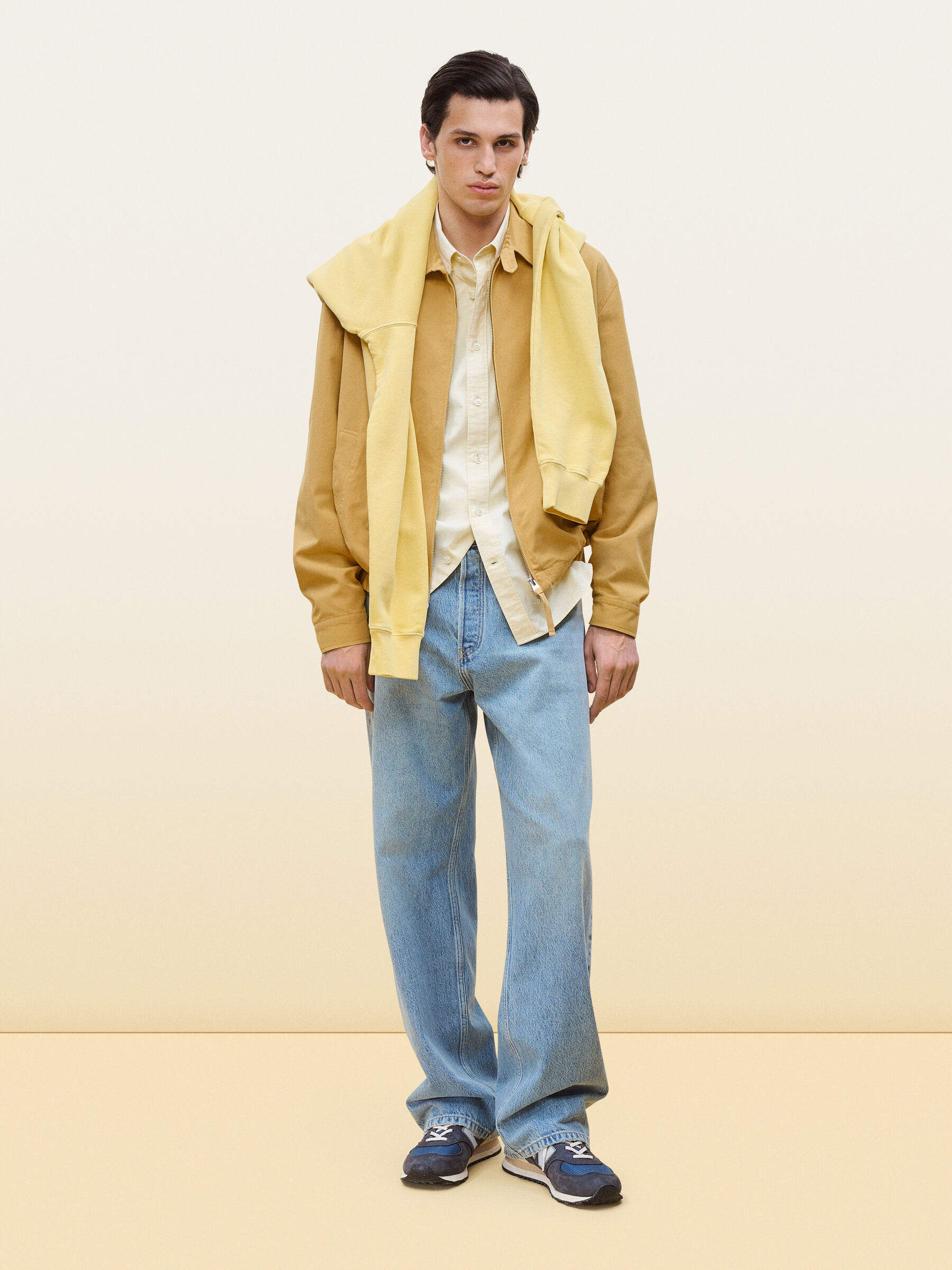 Cotton Blouson - Yellow - Regular fit - Men - StillMedia/Environmental - 1