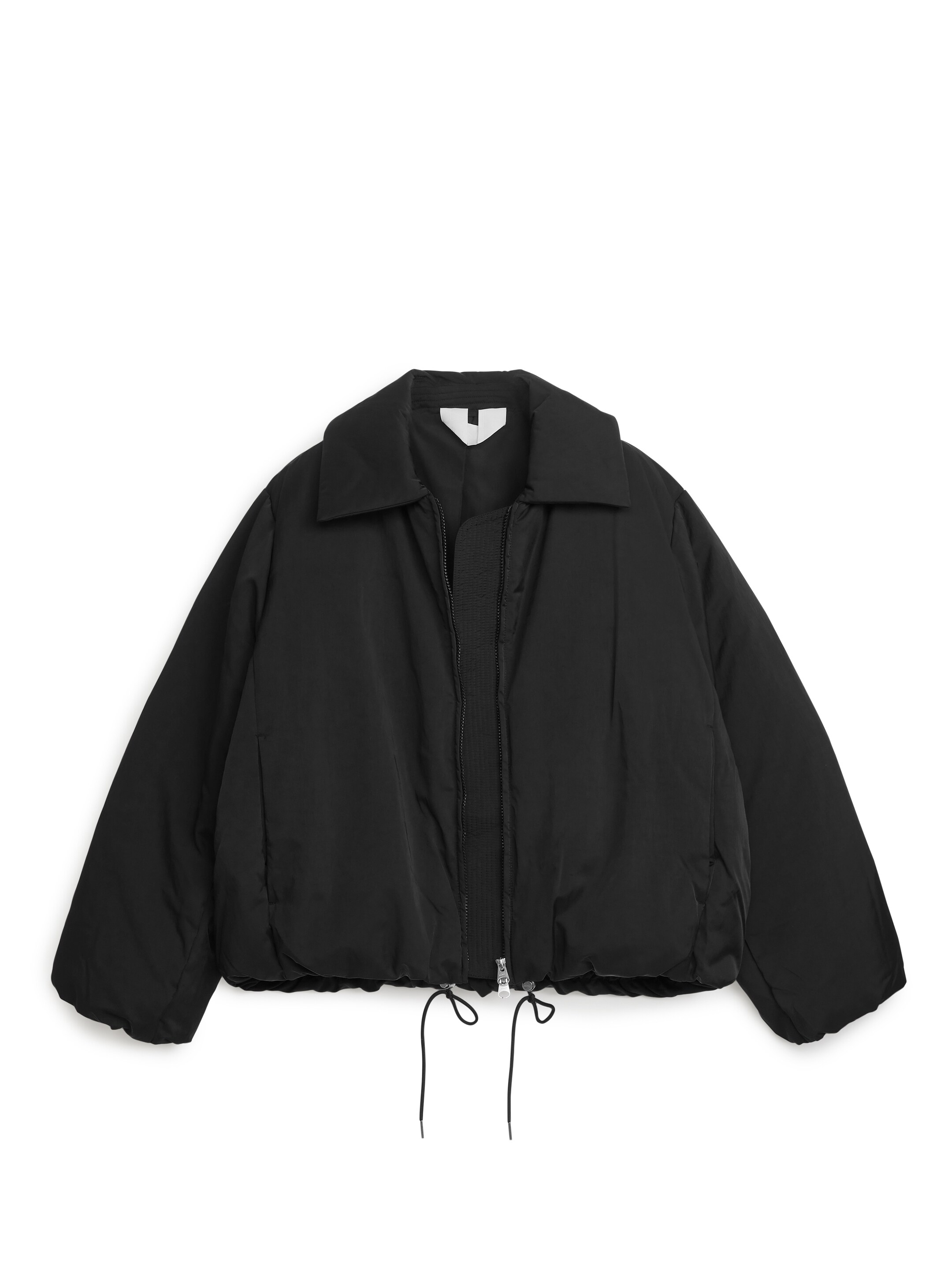 Padded Down Jacket - Black - Relaxed fit - Women - StillMedia/DescriptiveStillLife - 2