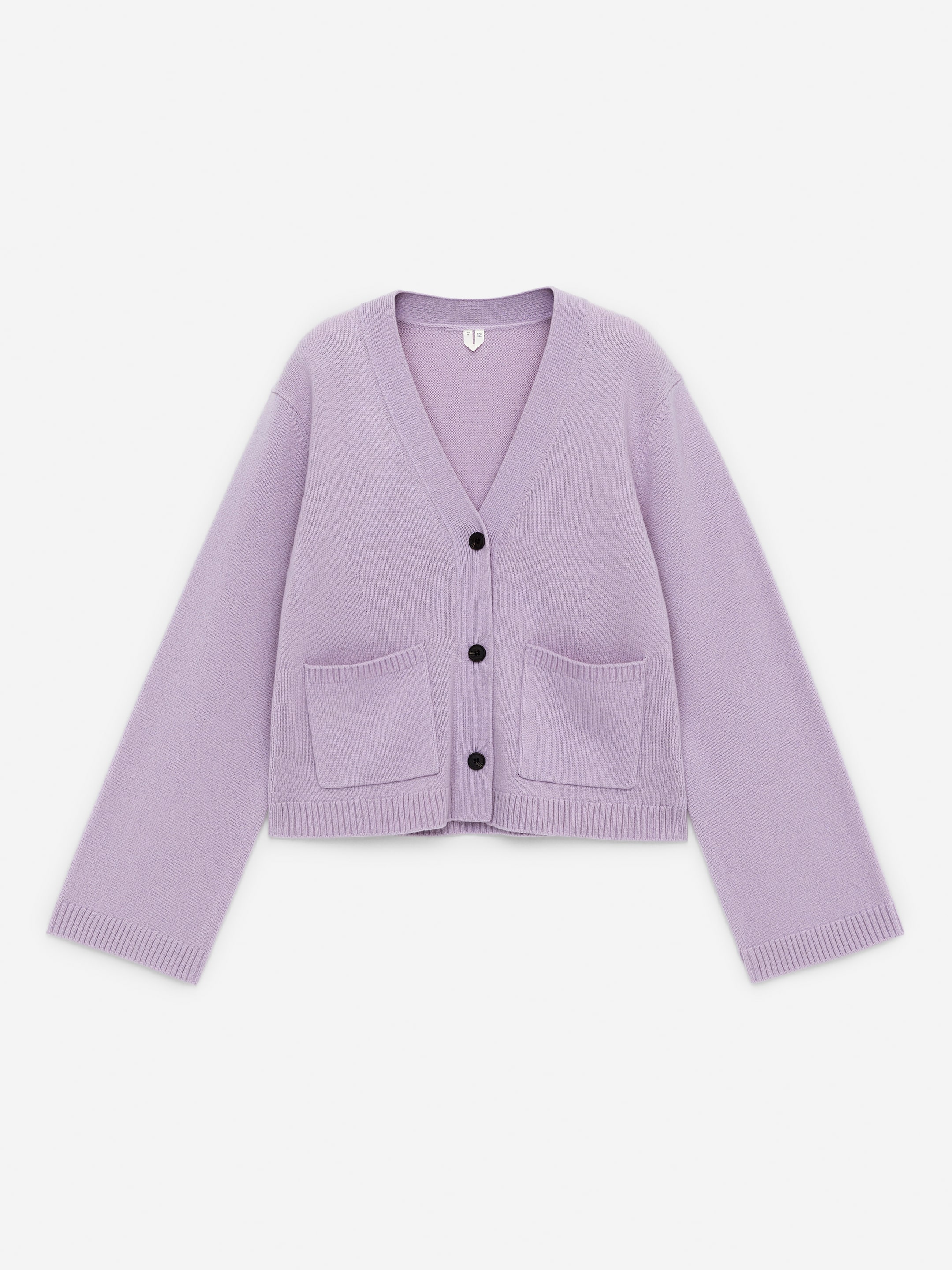 Strickjacke aus Wolle - Lila - Slim Fit - Damen - StillMedia/DescriptiveStillLife - 1