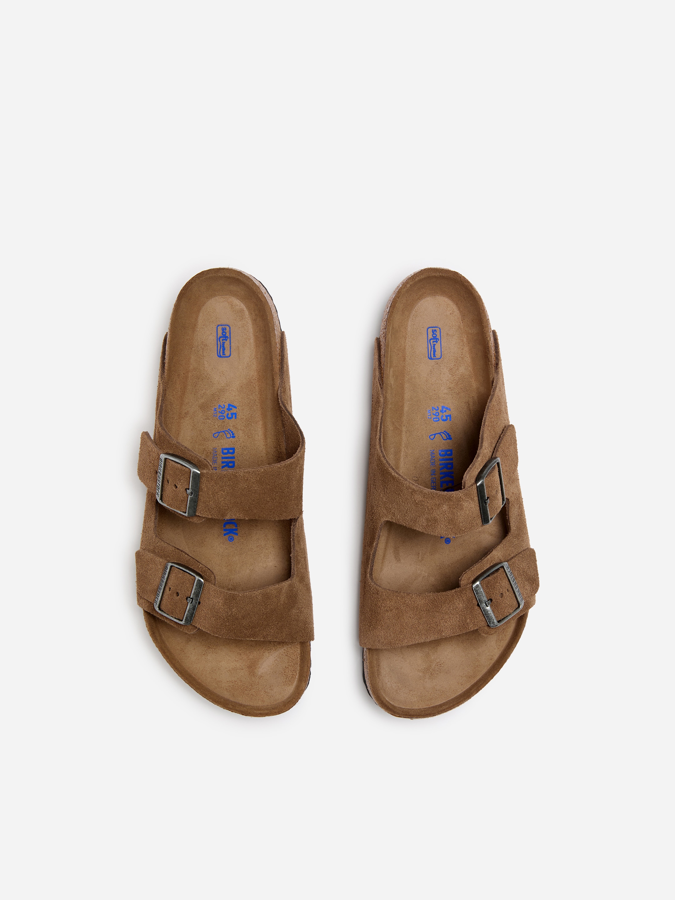 Sandalias Arizona de Birkenstock de ante - Beige - Men - StillMedia/DescriptiveStillLife - 3