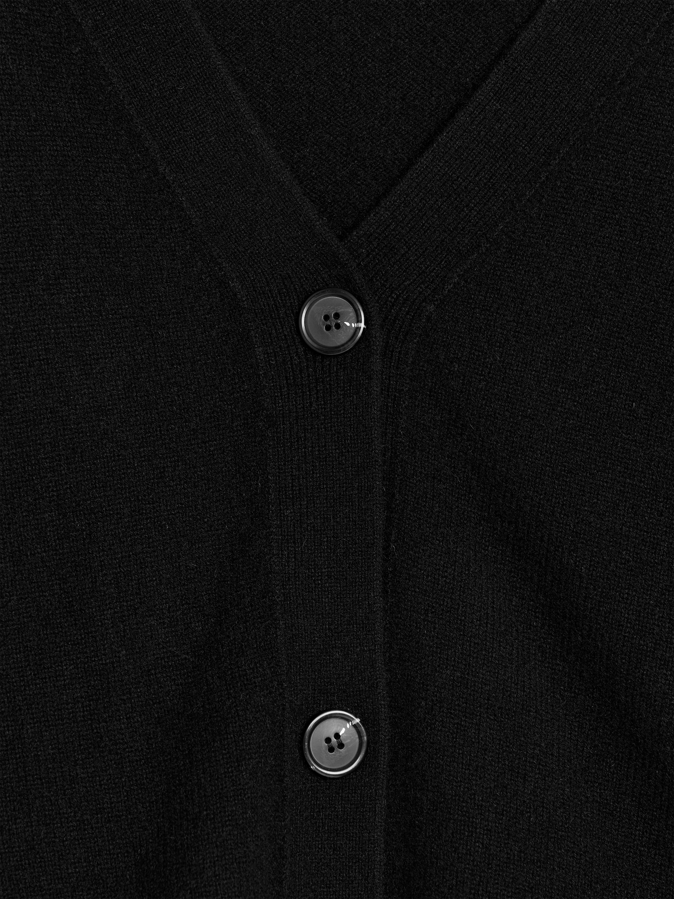 Kofta i kashmir och ull - Svart - Regular fit - Women - StillMedia/DescriptiveDetail - 1