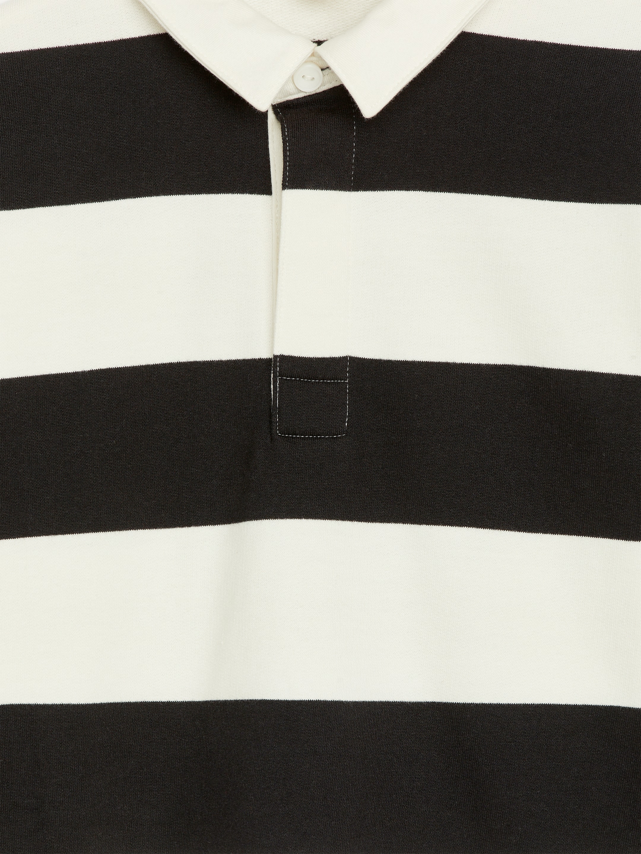 Rugby Shirt - White/Black - Relaxed fit - Children - StillMedia/DescriptiveDetail - 2