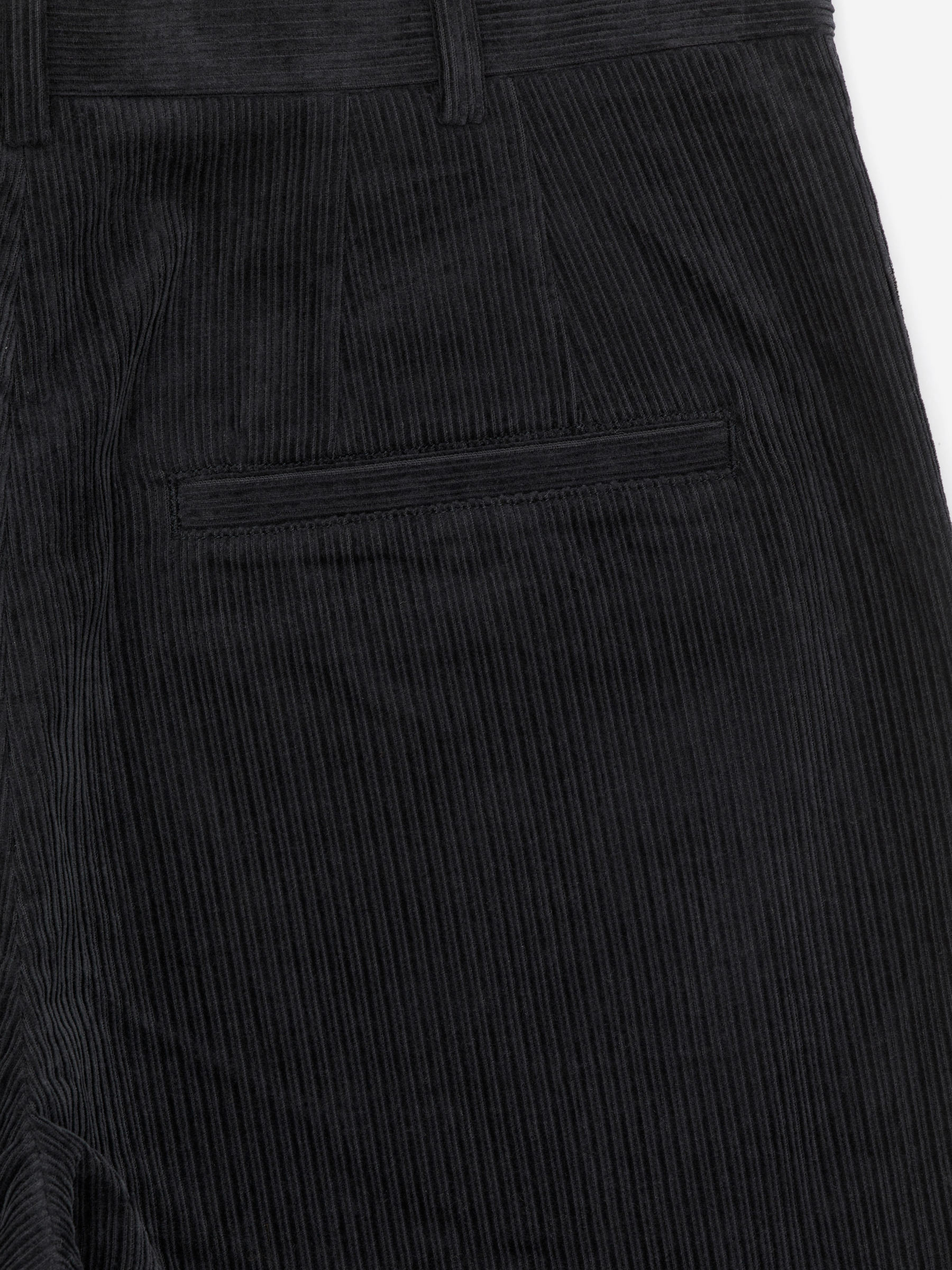 Manchesterbyxa med lös passform - Mörkgrå - Loose fit - Men - StillMedia/DescriptiveDetail - 2