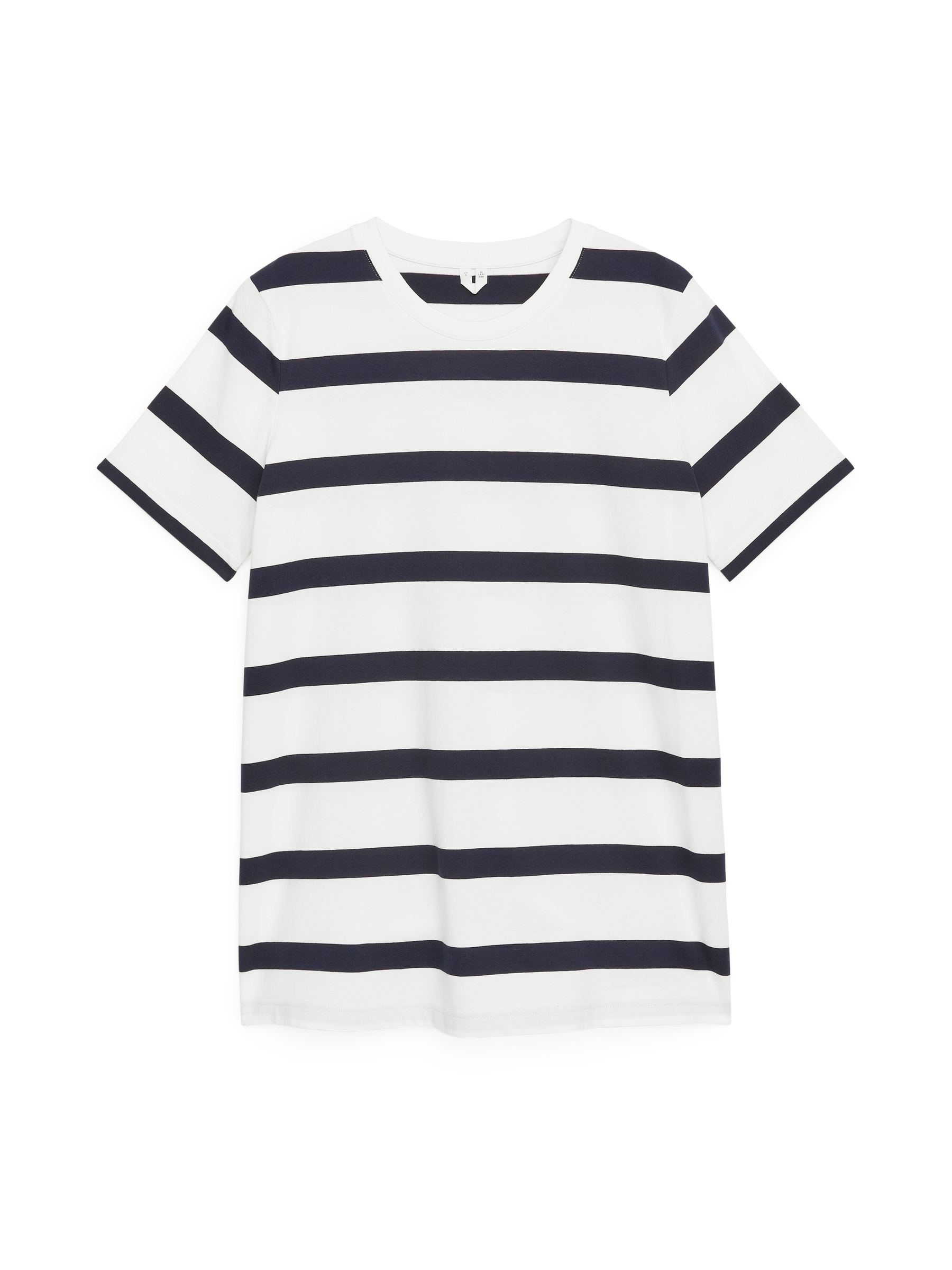 Pima Cotton TShirt - Dark Blue/White - Women - StillMedia/DescriptiveStillLife - 1