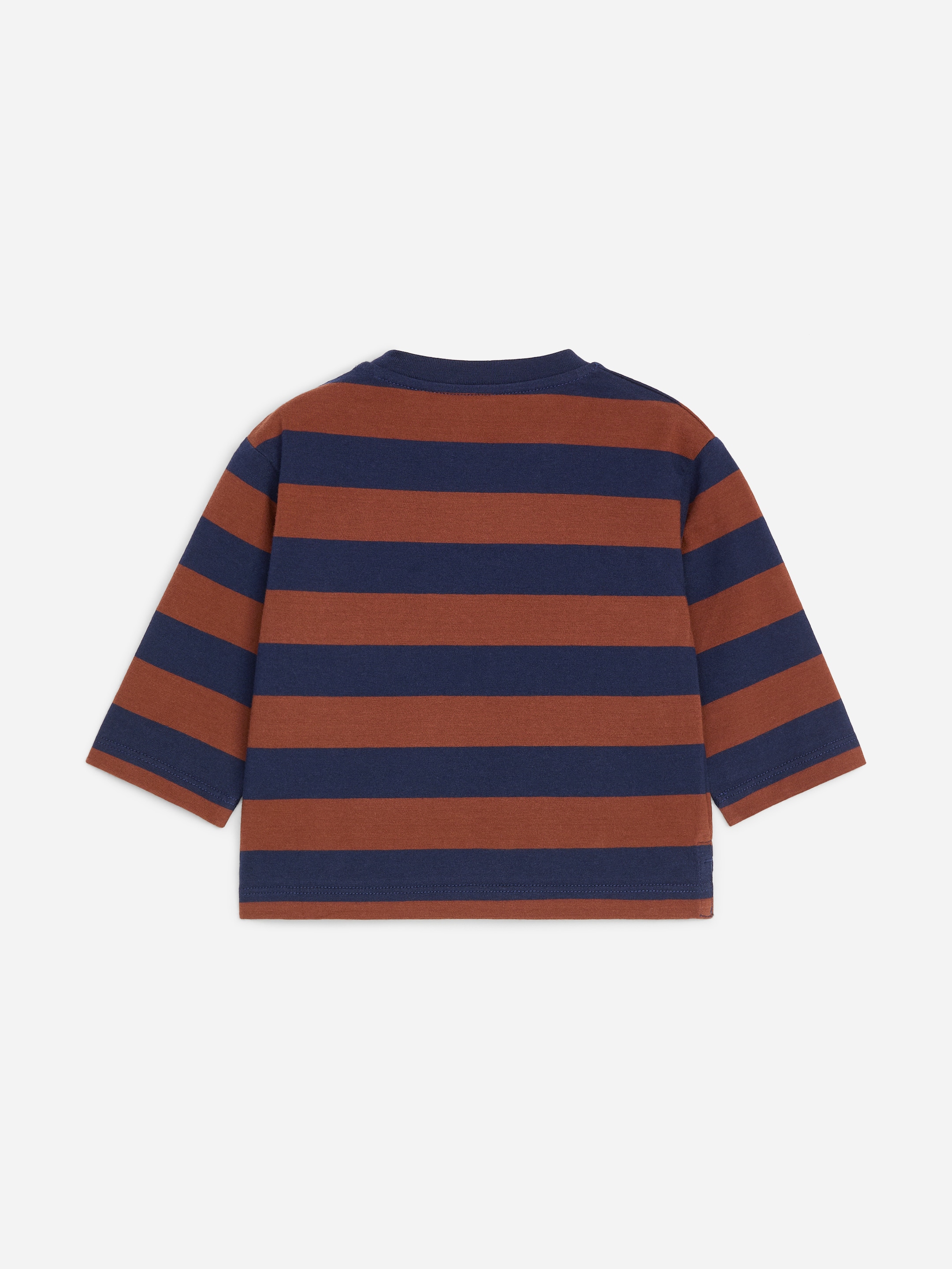Long Sleeve Top - Brown/Dark Blue - Regular fit - children - StillMedia/DescriptiveStillLife - 2