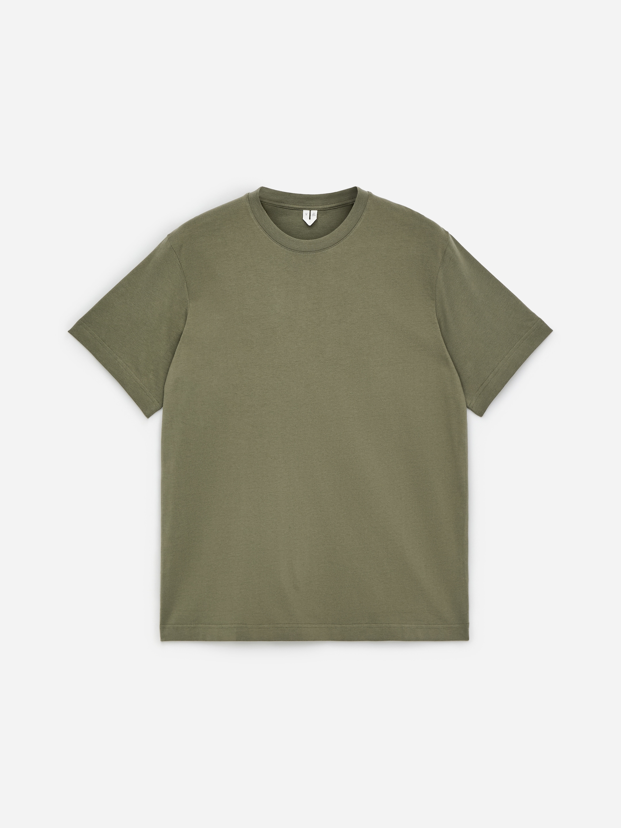 220 GSM Relaxed T-Shirt - Khakigrön - Regular fit - Men - StillMedia/DescriptiveStillLife - 1