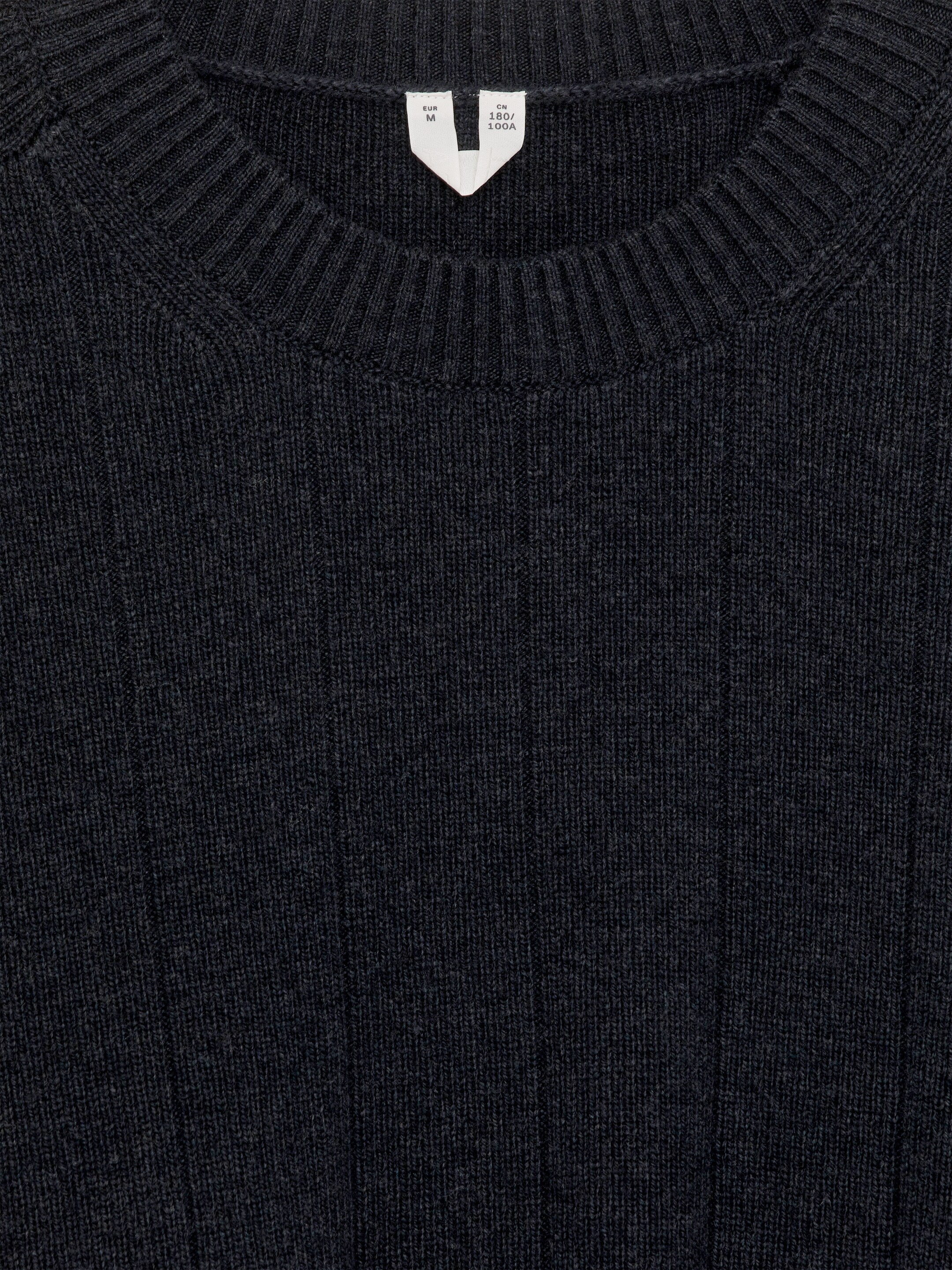 Grotere afbeelding bekijken: Lamswollen trui met ronde hals - Donkerblauw - HEREN | H&M NL 6