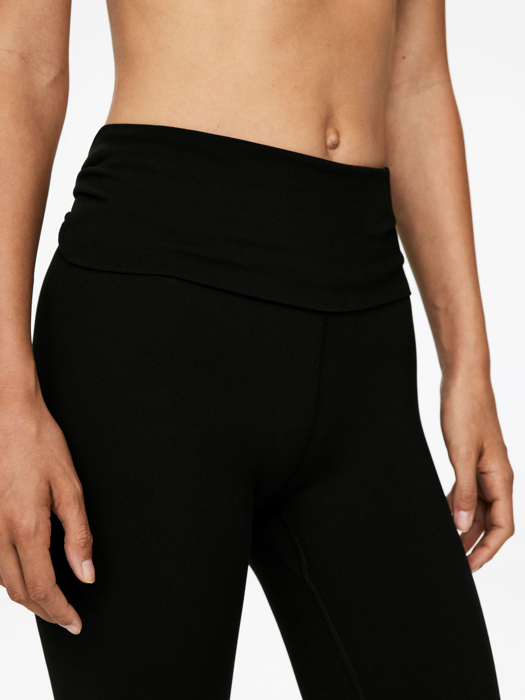 Soft Stretch Leggings - Black - Slim fit - Women - StillMedia/Lookbook - 3