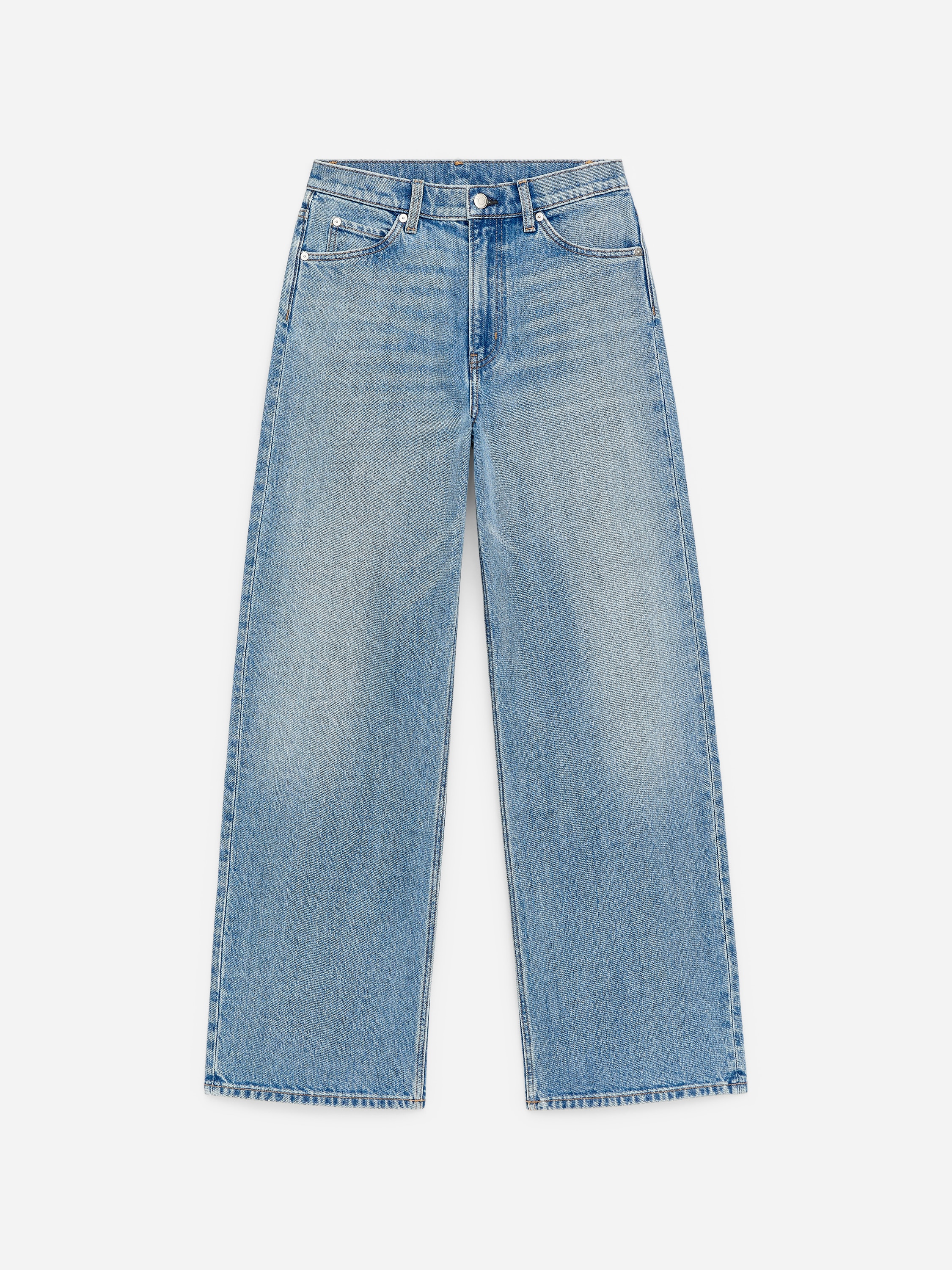 LUPINE utsvängda jeans - Ljusblå/Mörkblå/Off-white/Svart/Vit/Mörkblå/Mörkblå/Svart/Blå/Vinröd