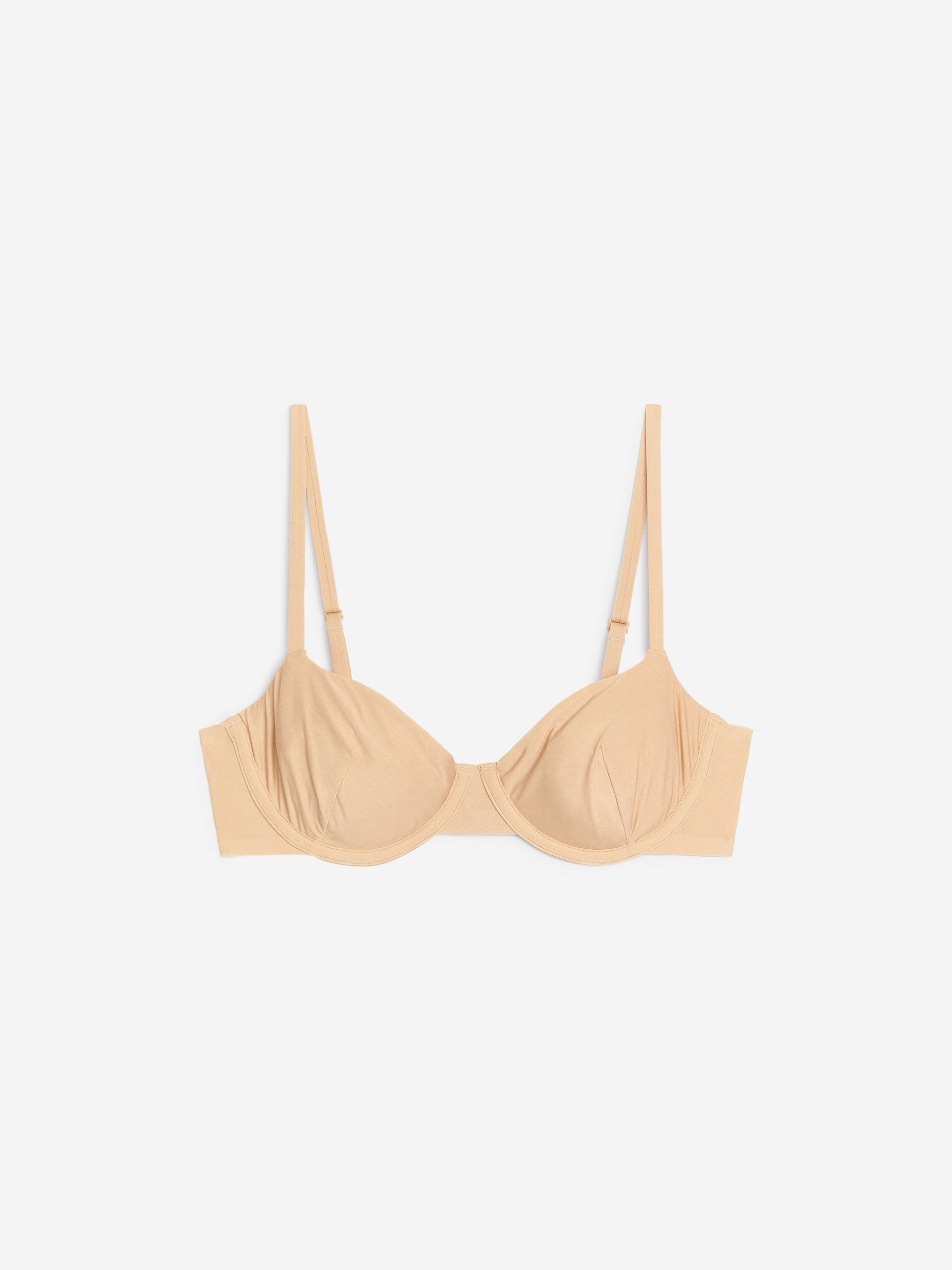 Balconette Bra-Beige-12166
