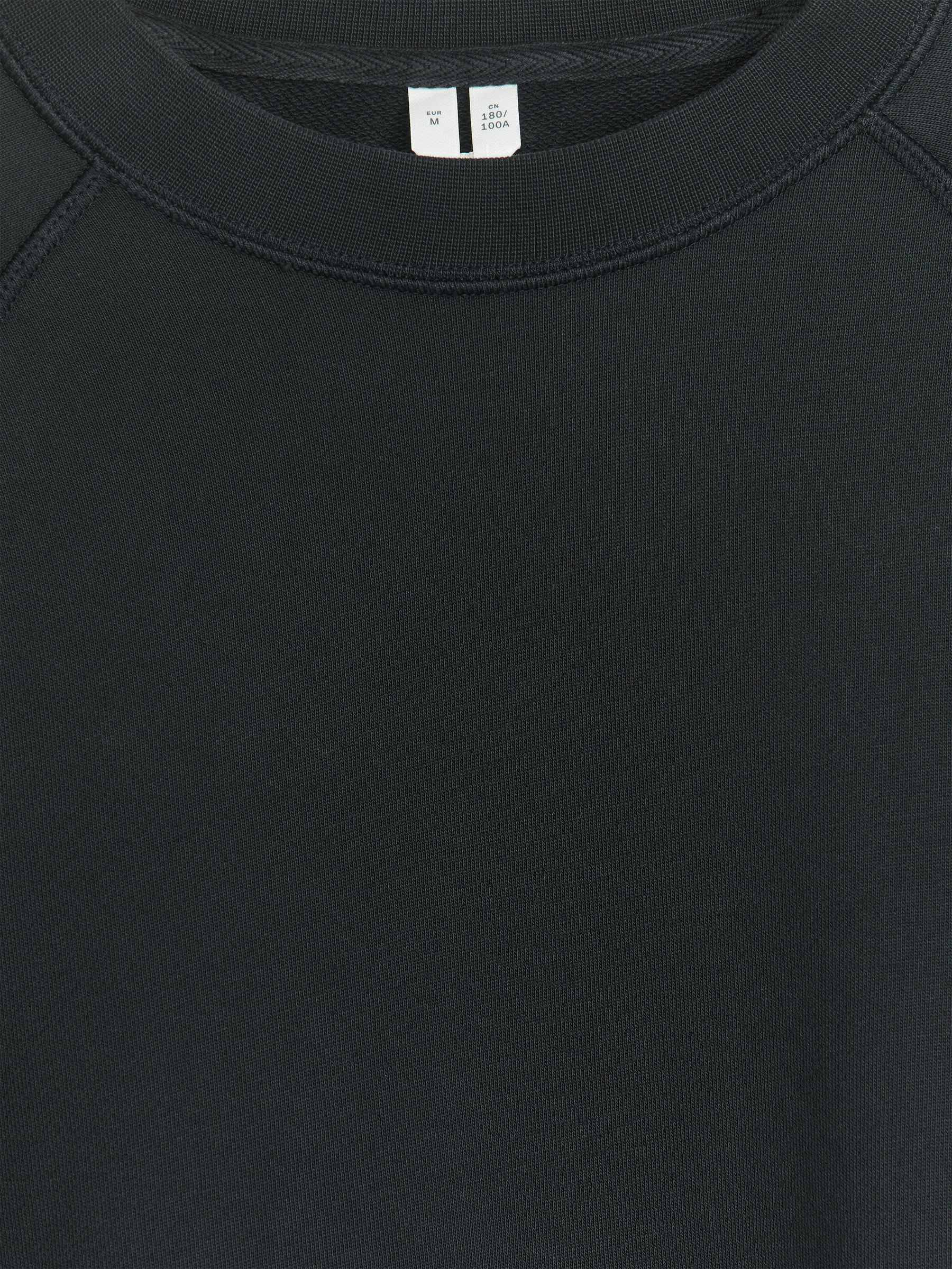 Stückgefärbtes Sweatshirt von Active - Schwarz - Regular Fit - Herren - StillMedia/DescriptiveDetail - 1