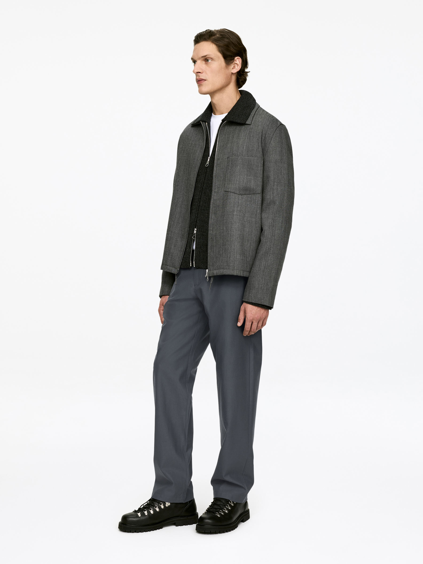 Relaxed Wool-Cotton Trousers - Grey - Relaxed fit - Men - StillMedia/Lookbook - 7