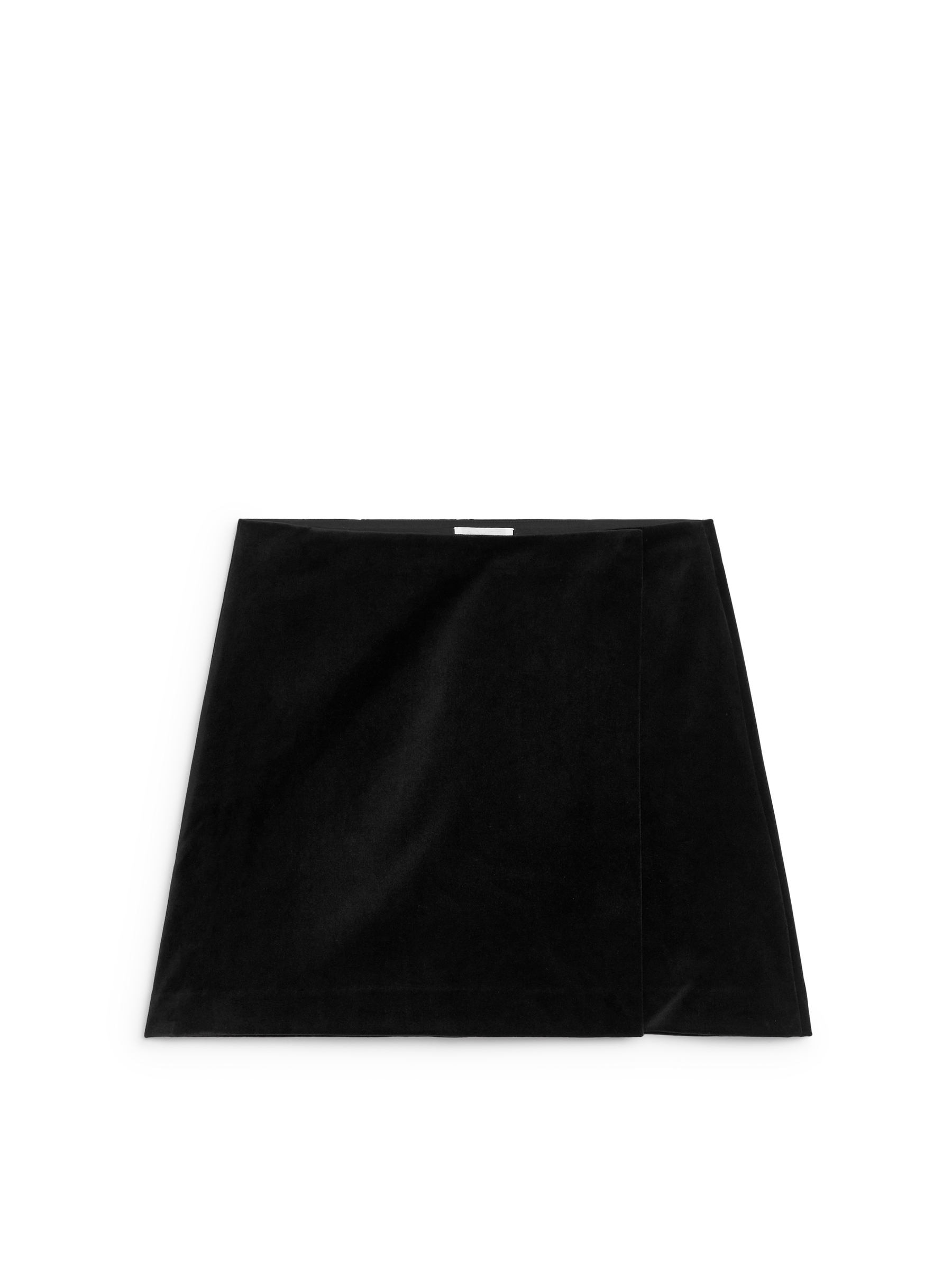 Mini Velvet Skirt-#272628-13420