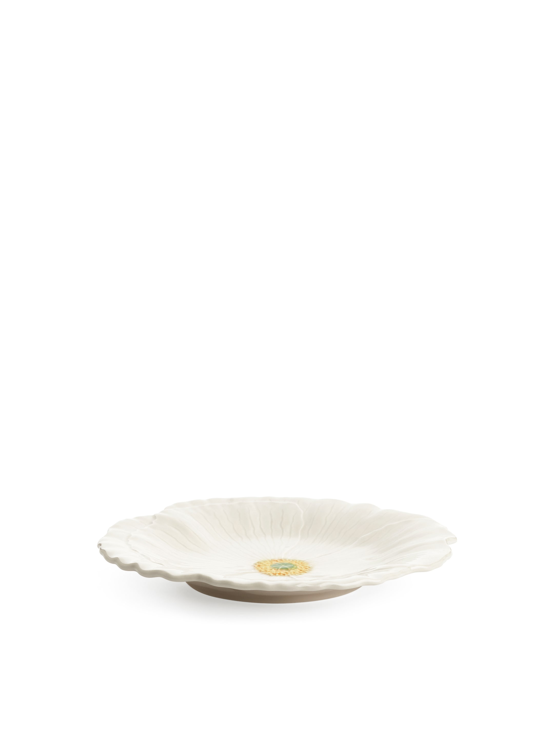 San Raphael Wild Flower Plate 25 cm - White - Homeware - StillMedia/DescriptiveStillLife - 1