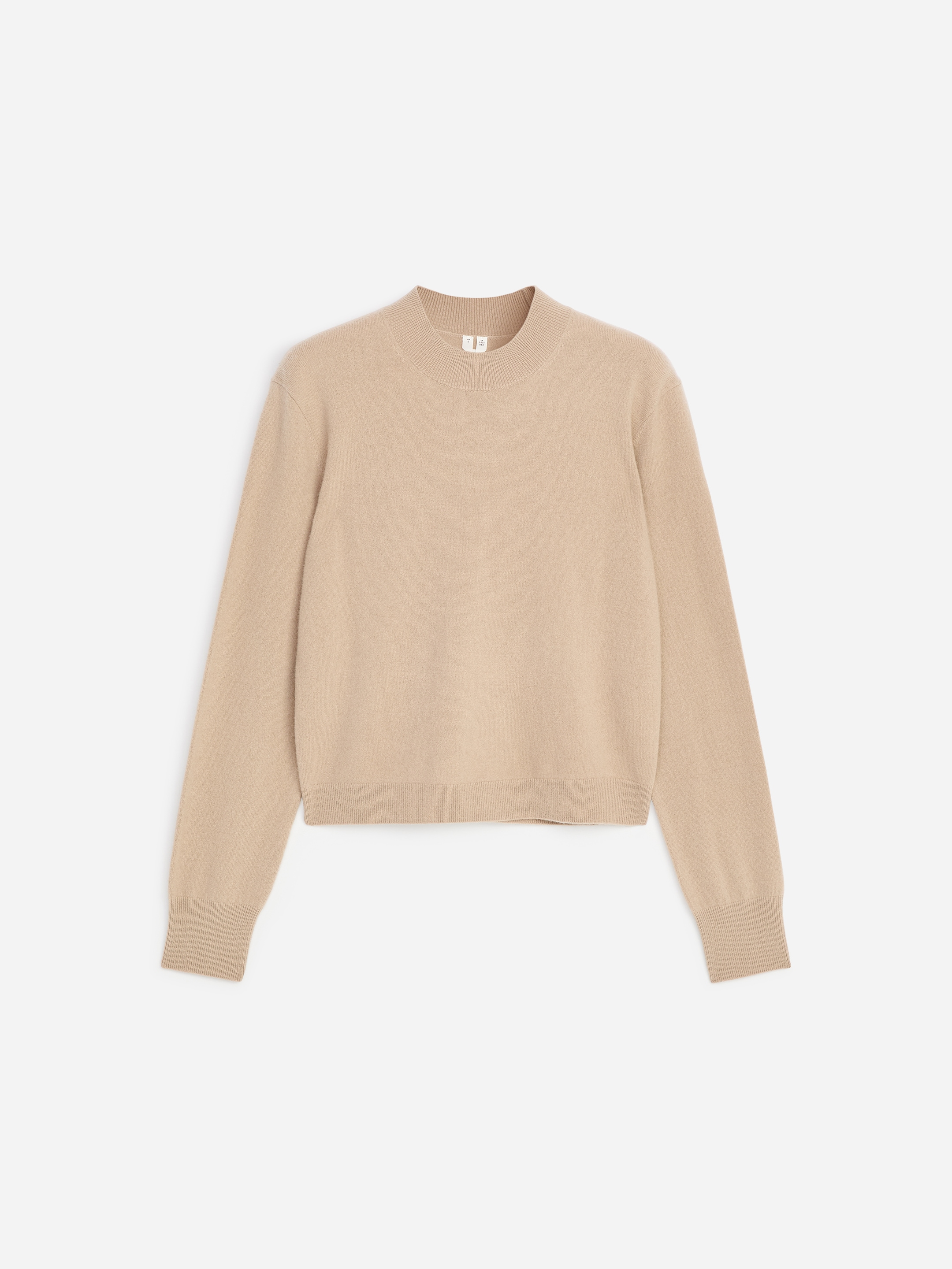 Soft Merino Wool Jumper - Beige - Regular fit - women - StillMedia/DescriptiveStillLife - 1