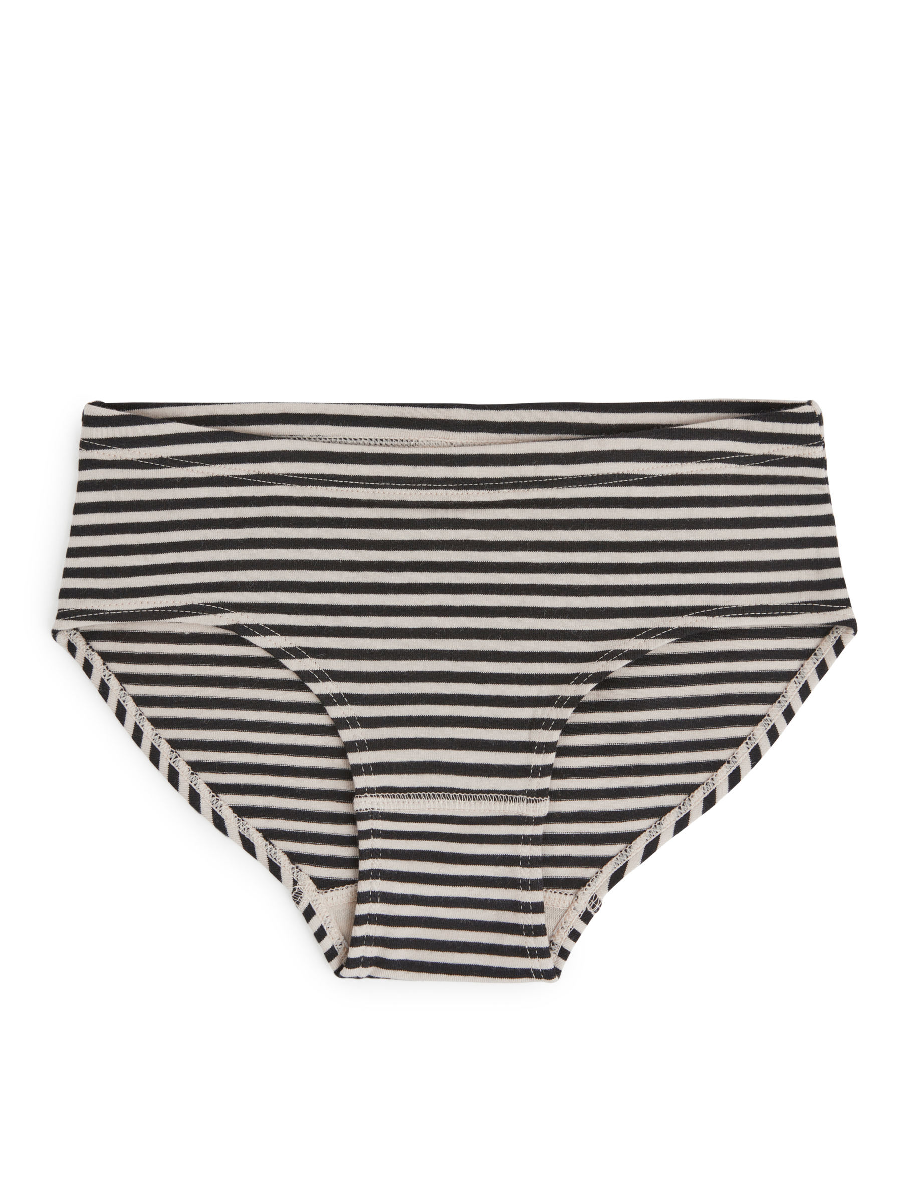 Slips aus Baumwolljersey, 3er-Set - Schwarz/Beige - Regular Fit - Kinder - StillMedia/DescriptiveStillLife - 2