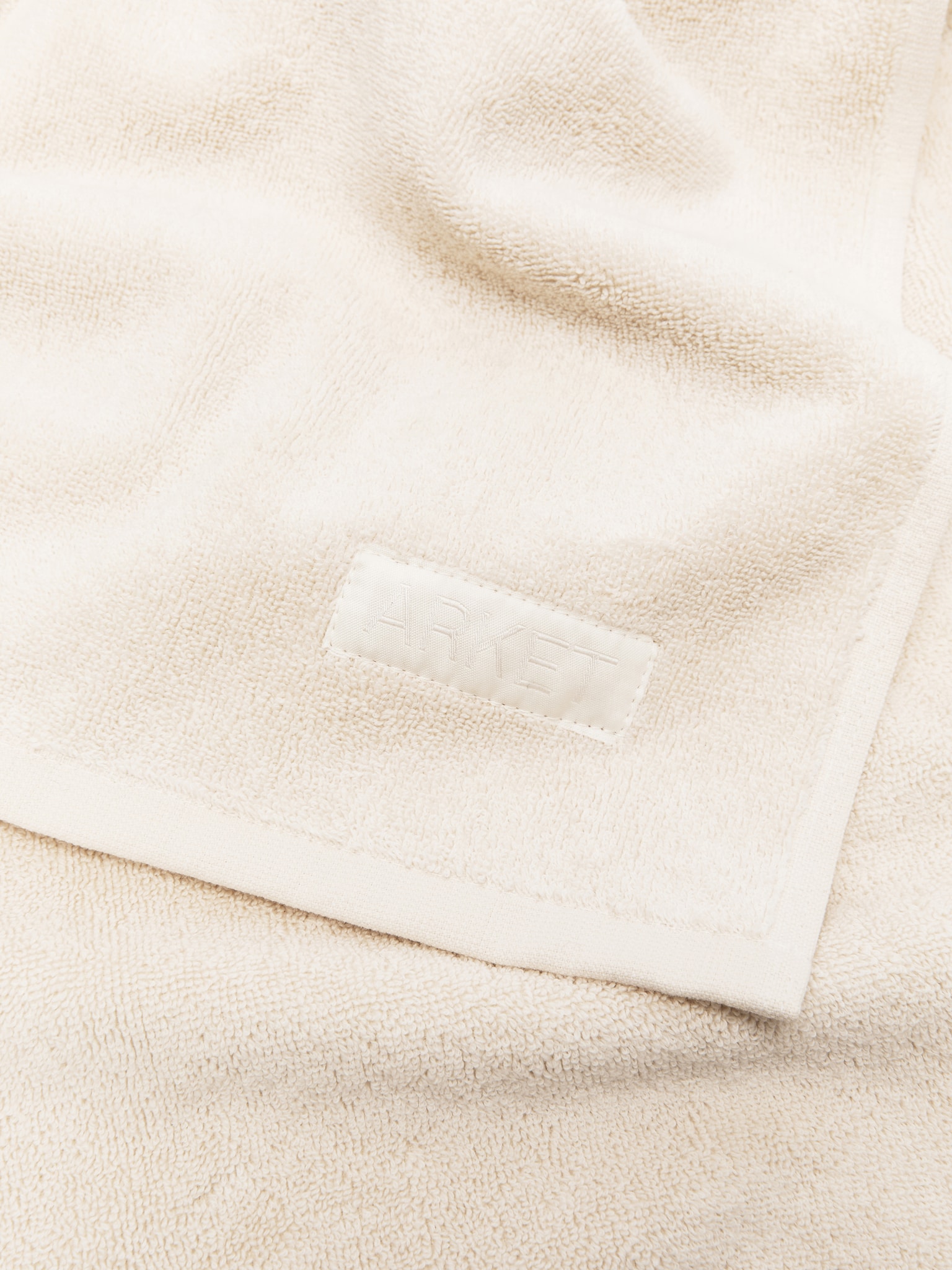 Badetuch 70 x 140 cm - Cremeweiß/Mittelblau/Blassgrün - 7