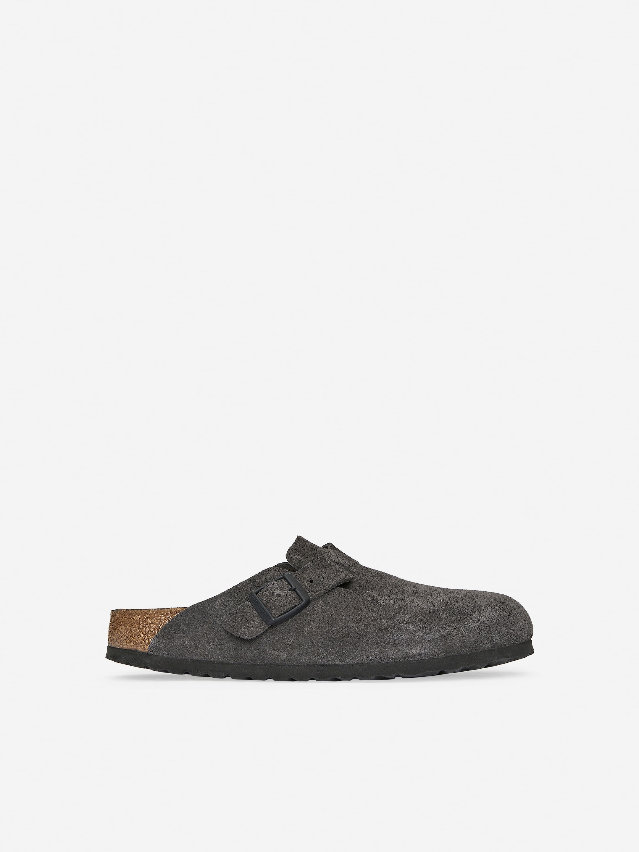 Birkenstock Boston sandaler i mocka - Grå - Men - StillMedia/DescriptiveStillLife - 6