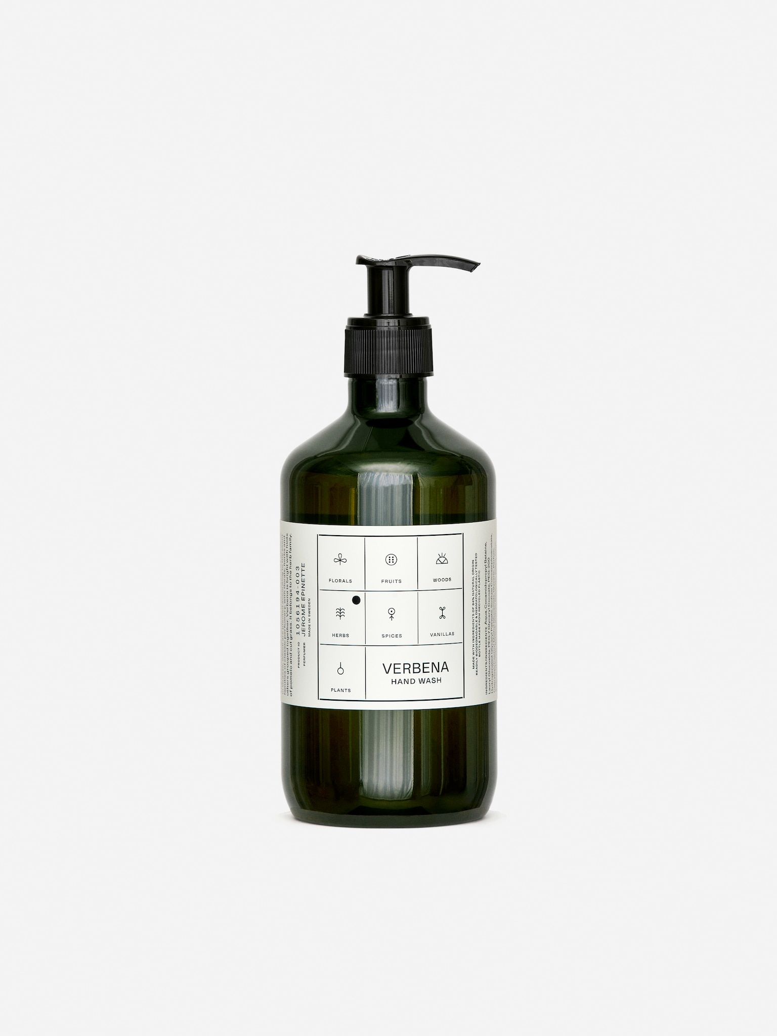 Savon pour les mains 500 ml - Verveine/Géranium/Mousse de chêne