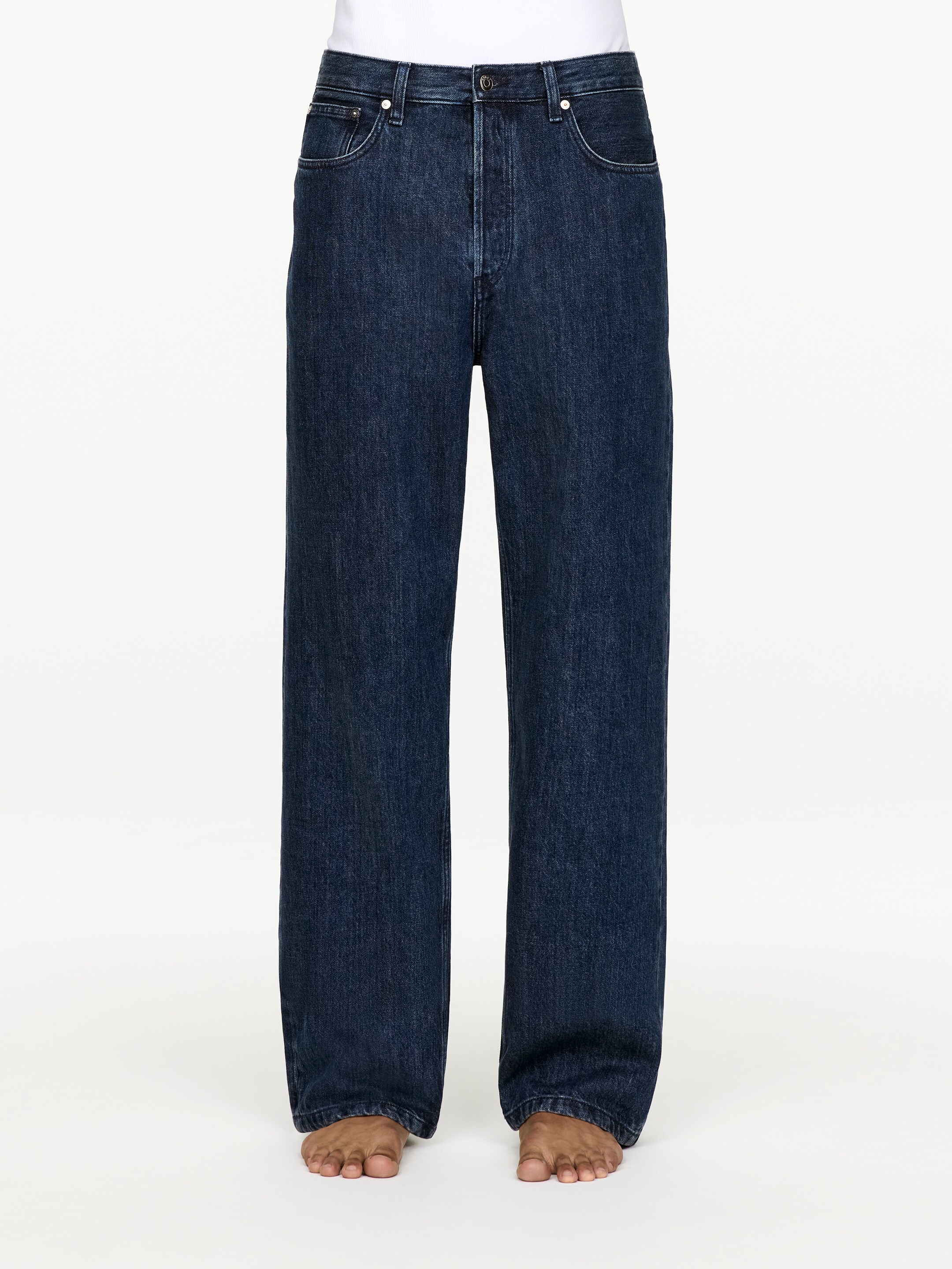 Größeres Bild anzeigen: MIST Wide Jeans - Dunkelblau - Men | H&M AT 4