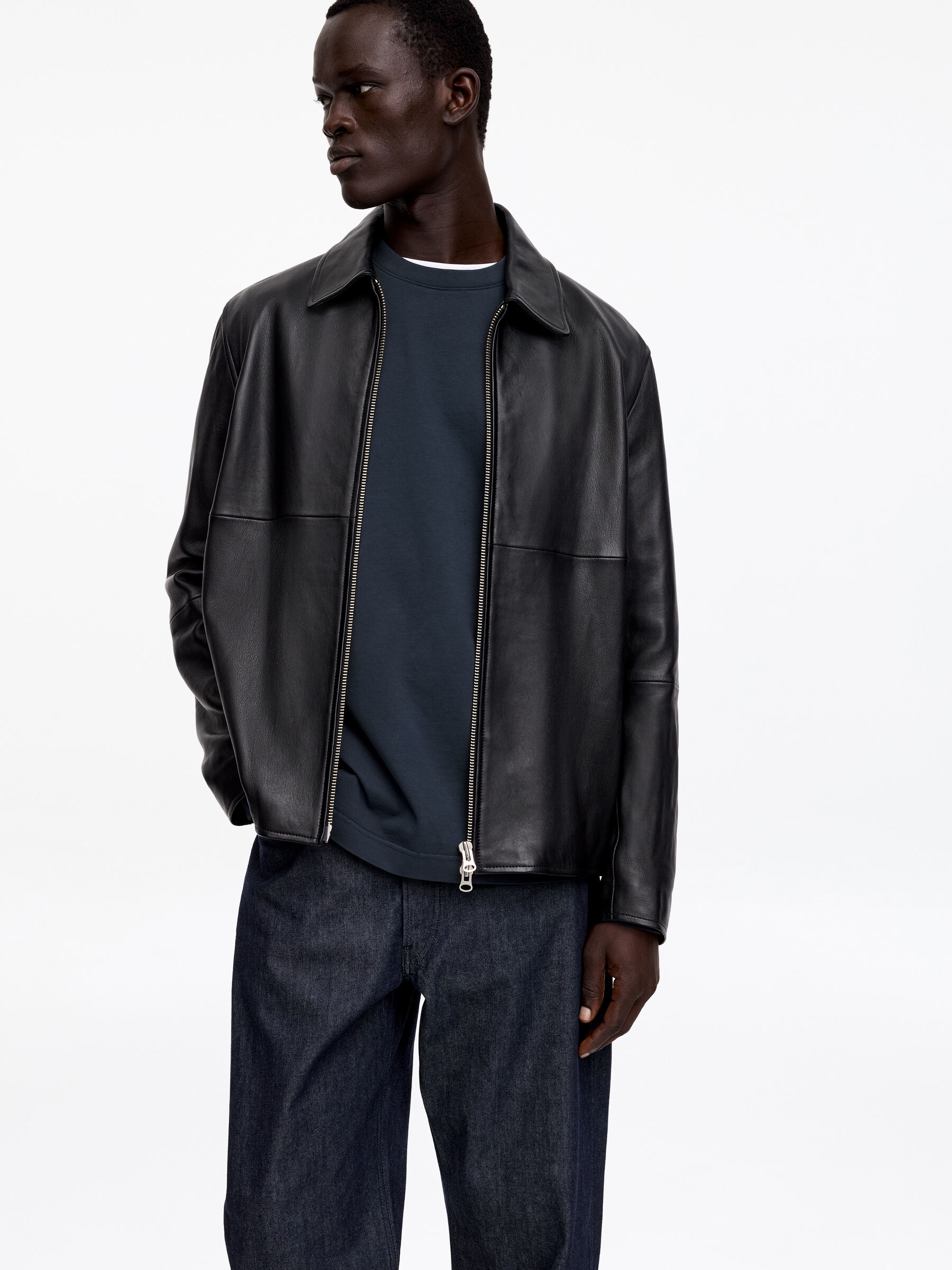 Camiseta de manga larga - Negro - Corte estándar - Men - StillMedia/Lookbook - 3