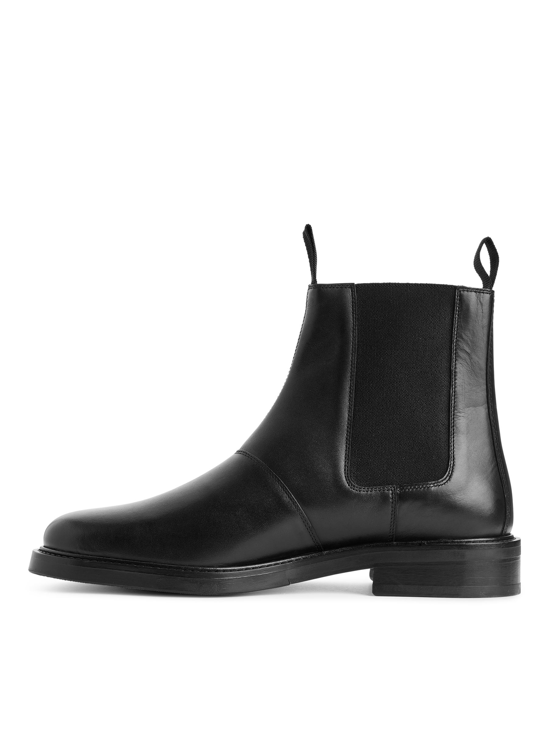 Leather Chelsea Boots - Black - Men - StillMedia/DescriptiveStillLife - 1