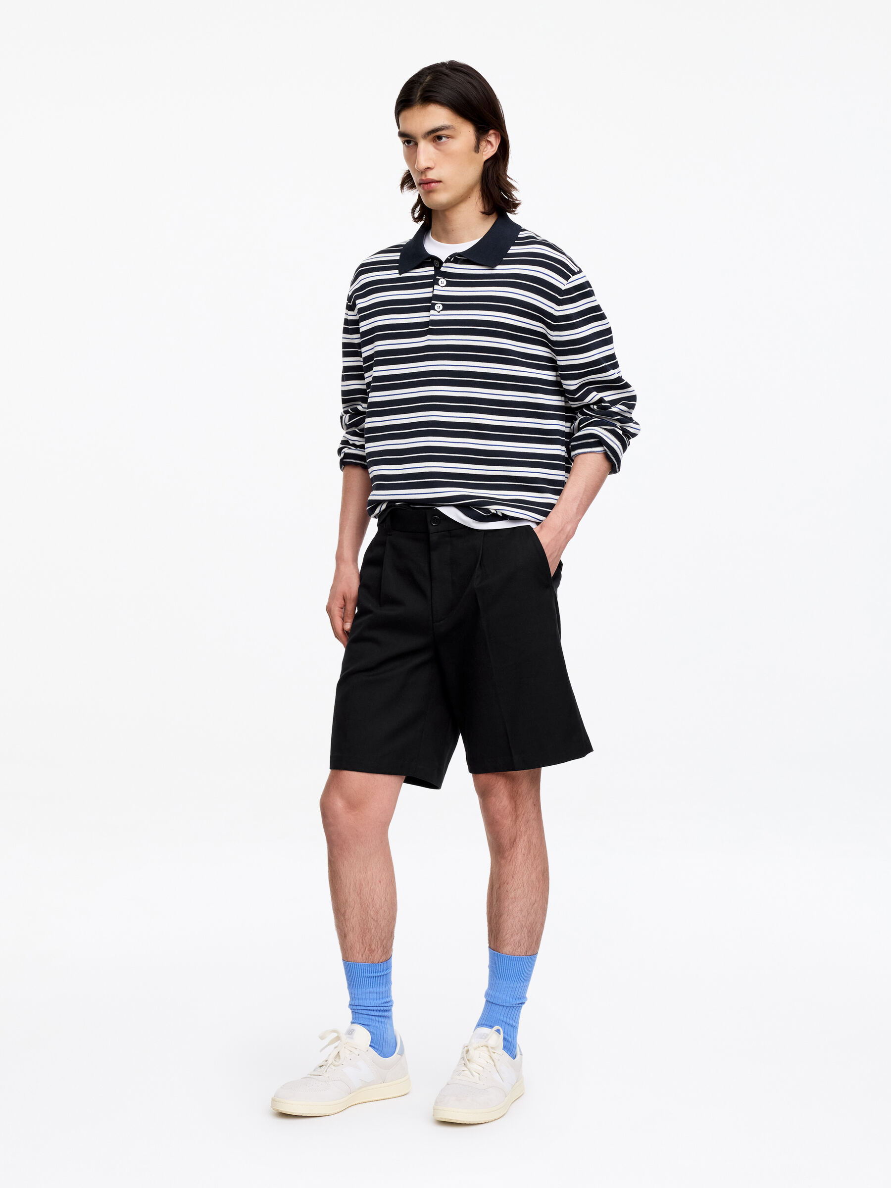 Elegante Shorts - Schwarz - Relaxed Fit - Herren - StillMedia/Lookbook - 3