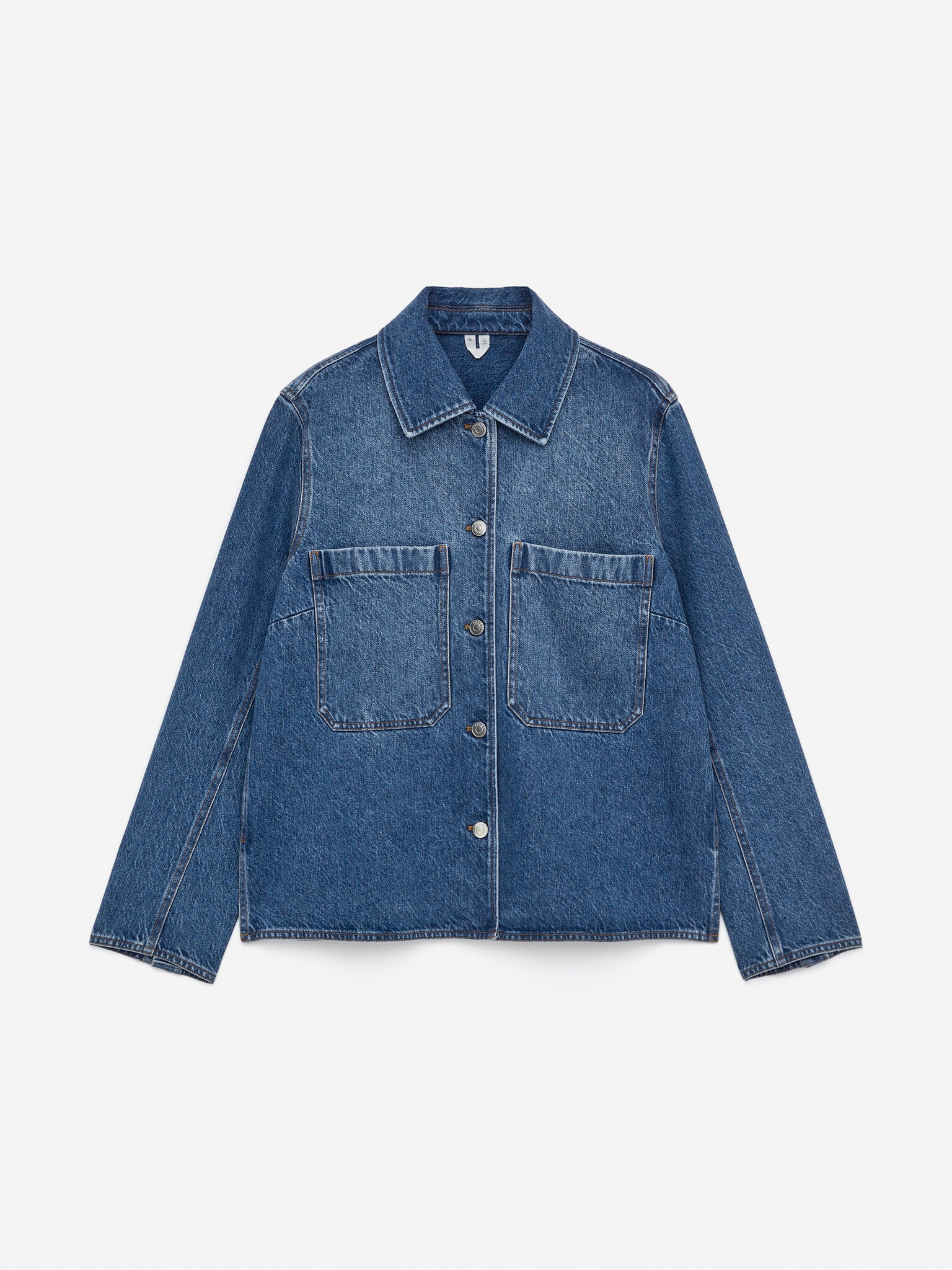 Denim Overshirt - Blau - 2