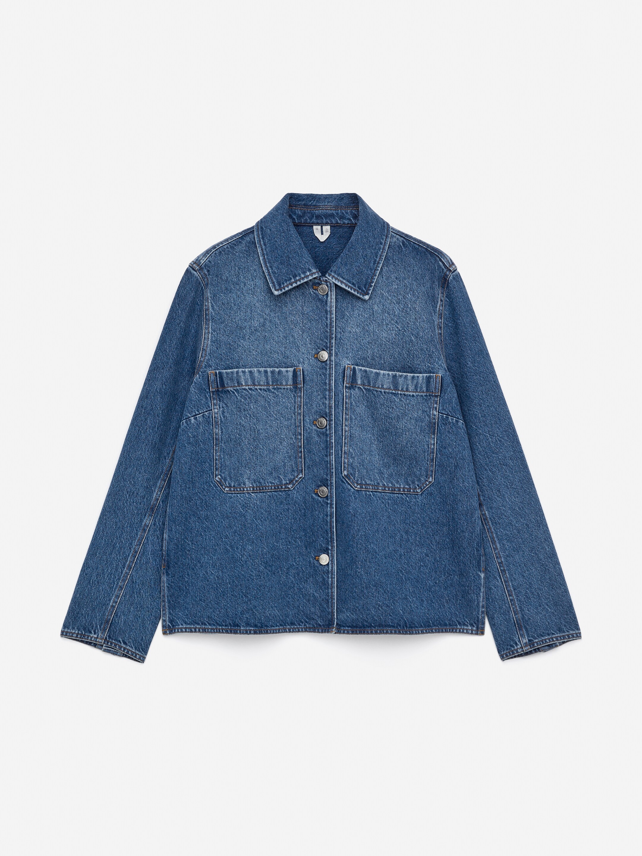 Grösseres Bild ansehen: Denim Overshirt - Blau - DAMEN | H&M CH 5