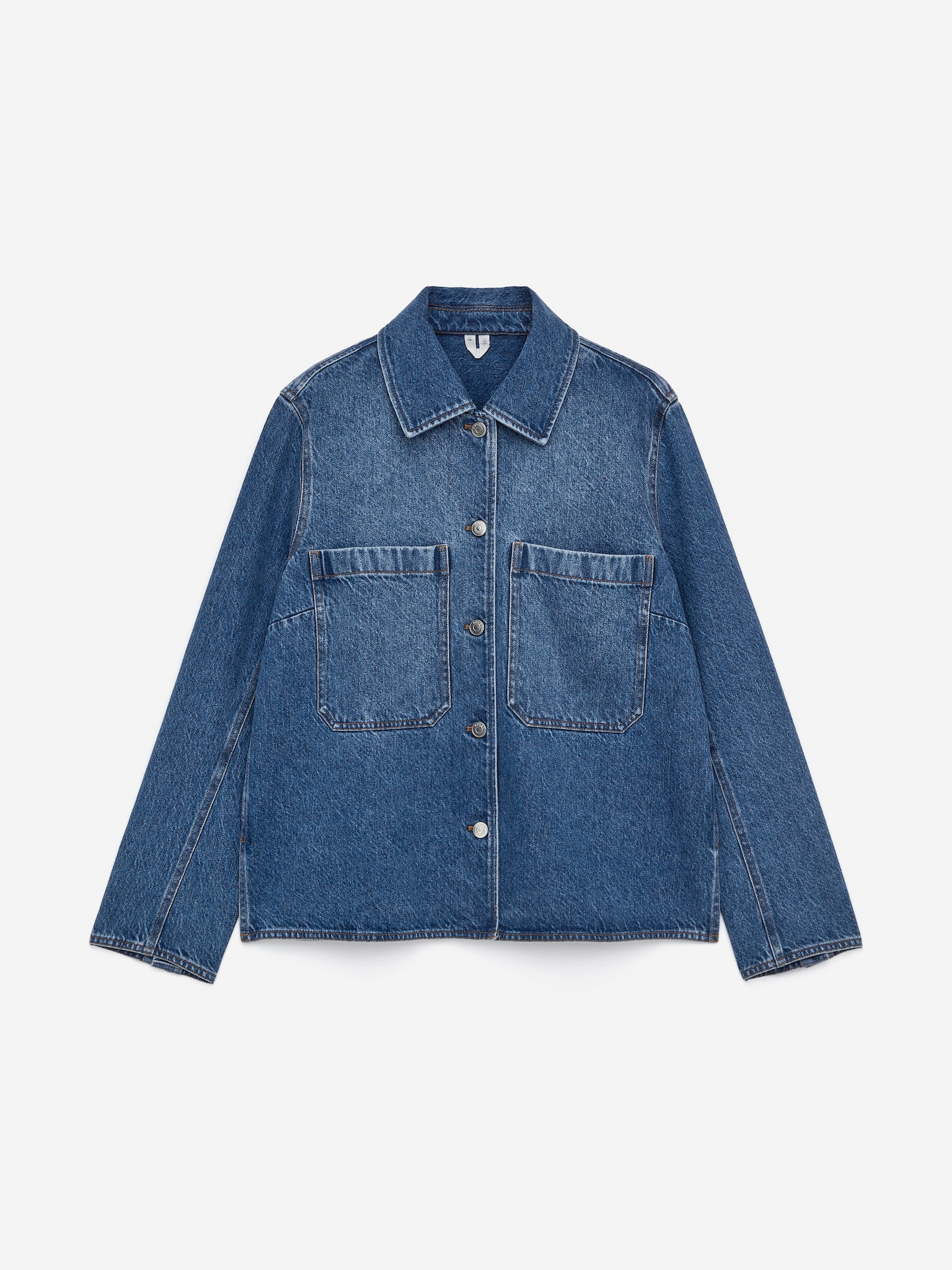 Denim Overshirt - Blau - 2