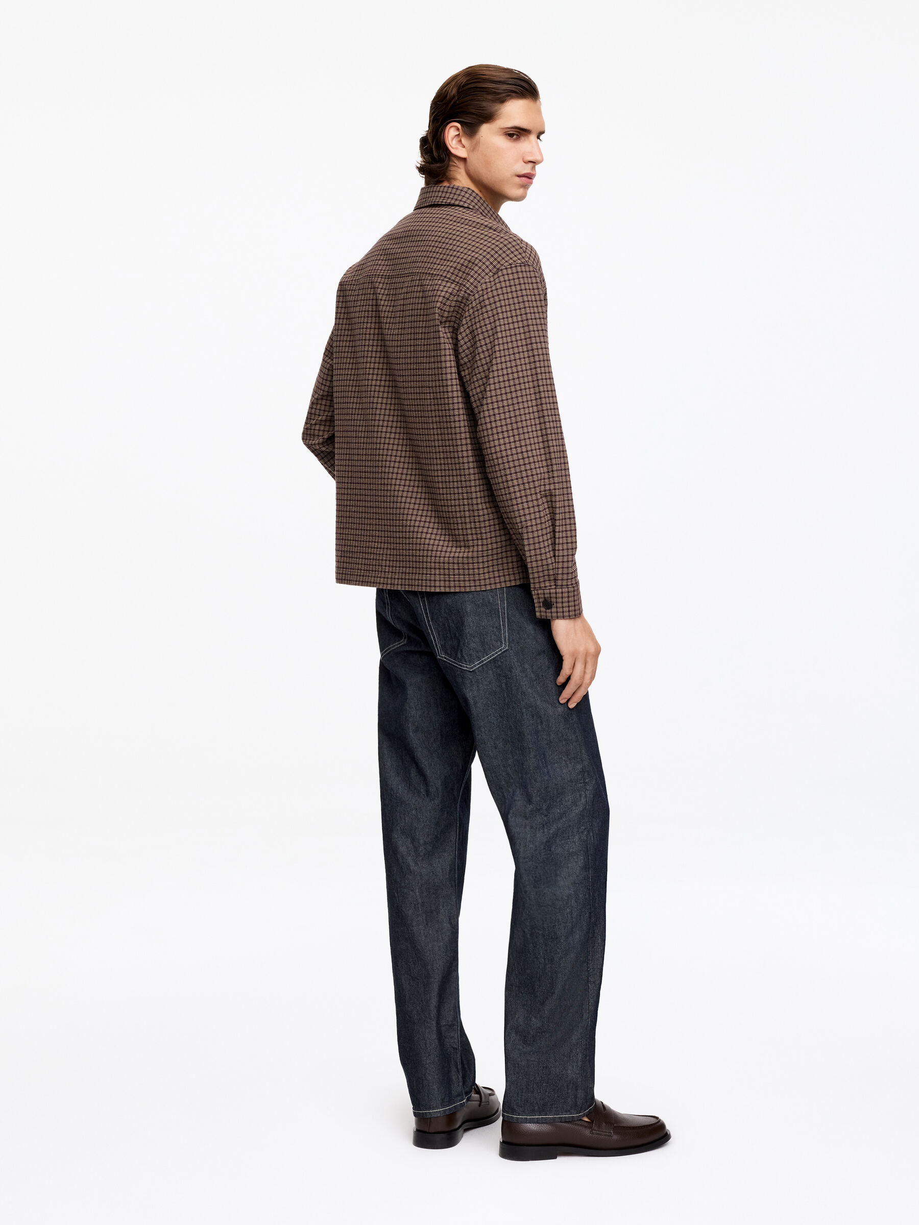 OCEAN Loose Lightweight Jeans - Dark Blue - Loose fit - Men - StillMedia/Lookbook - 5