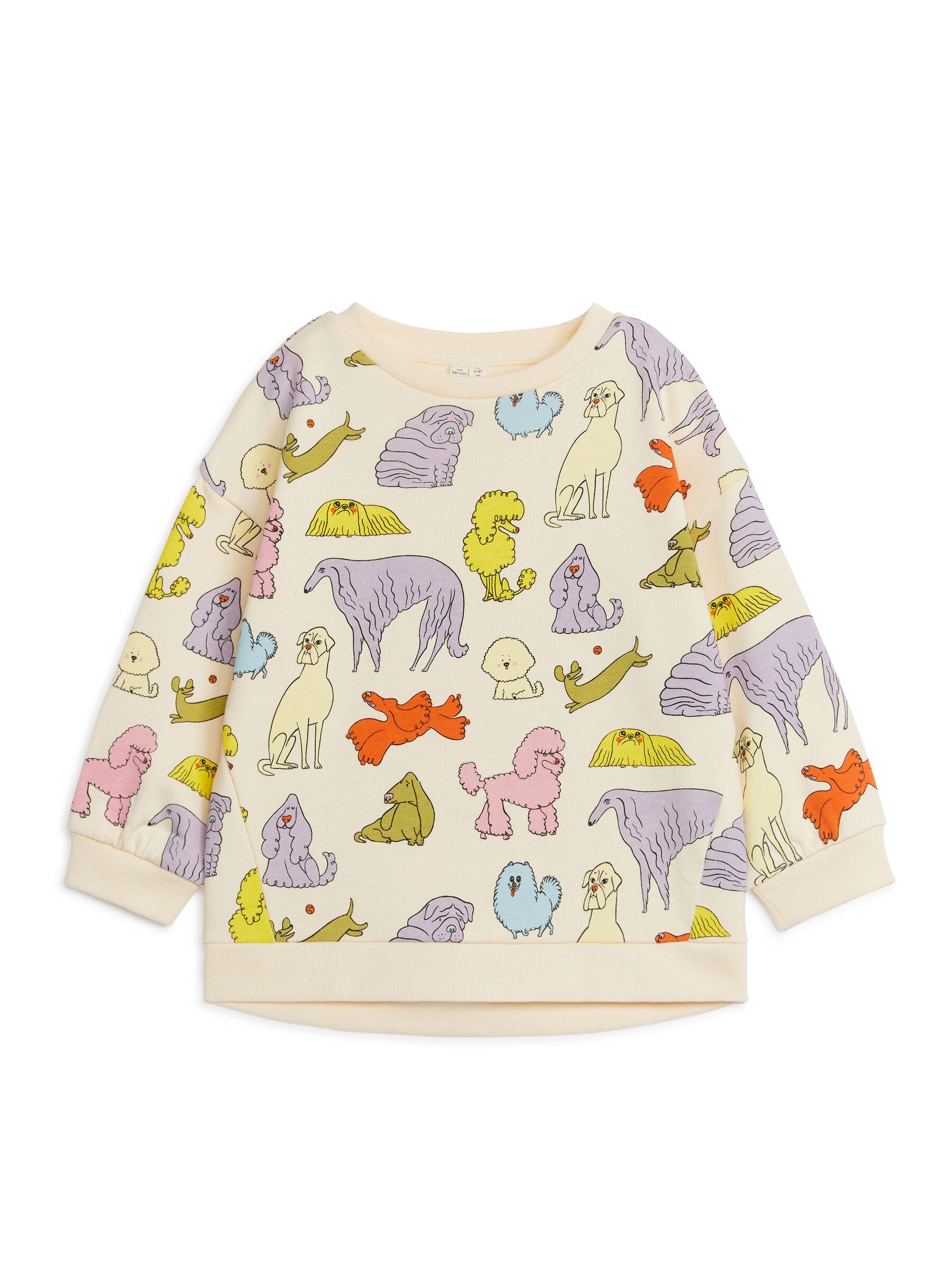 Oversized Sweatshirt - Beige/Multicolour - Regular fit - Children - StillMedia/DescriptiveStillLife - 3